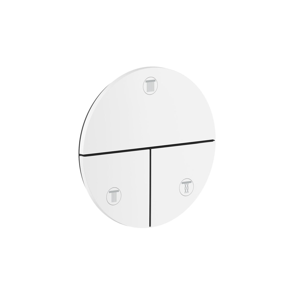 AXOR-ShowerSelect-ID-Valve-for-concealed-installation-round-for-3-functions-Matt-White-36779700