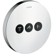 AXOR-ShowerSelect-Valve-for-concealed-installation-round-for-3-functions-Polished-Chrome-36727020