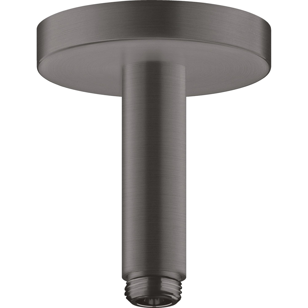 AXOR-ShowerSolutions-Ceiling-connector-100-mm-Brushed-Black-Chrome-26432340
