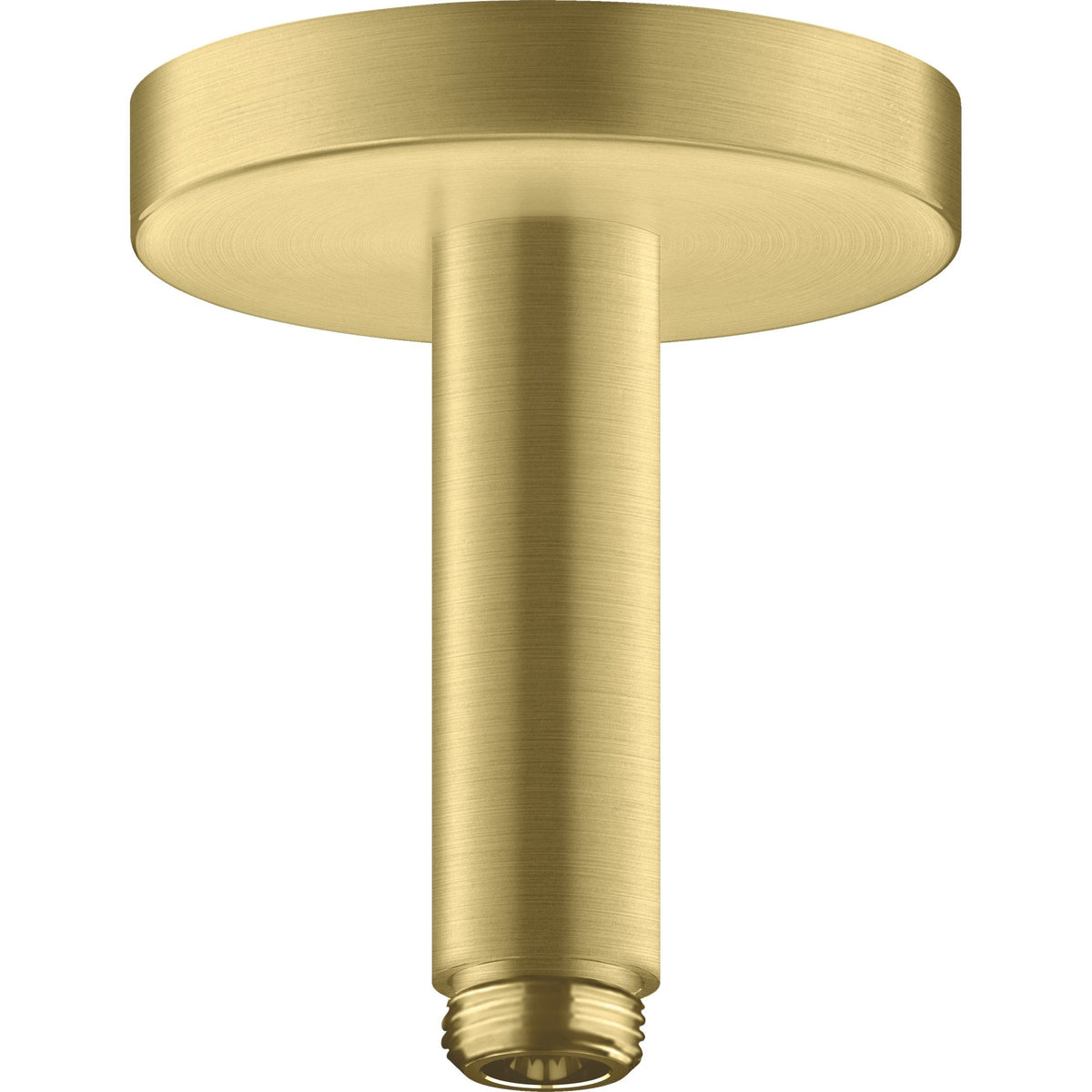 AXOR-ShowerSolutions-Ceiling-connector-100-mm-Brushed-Brass-26432950
