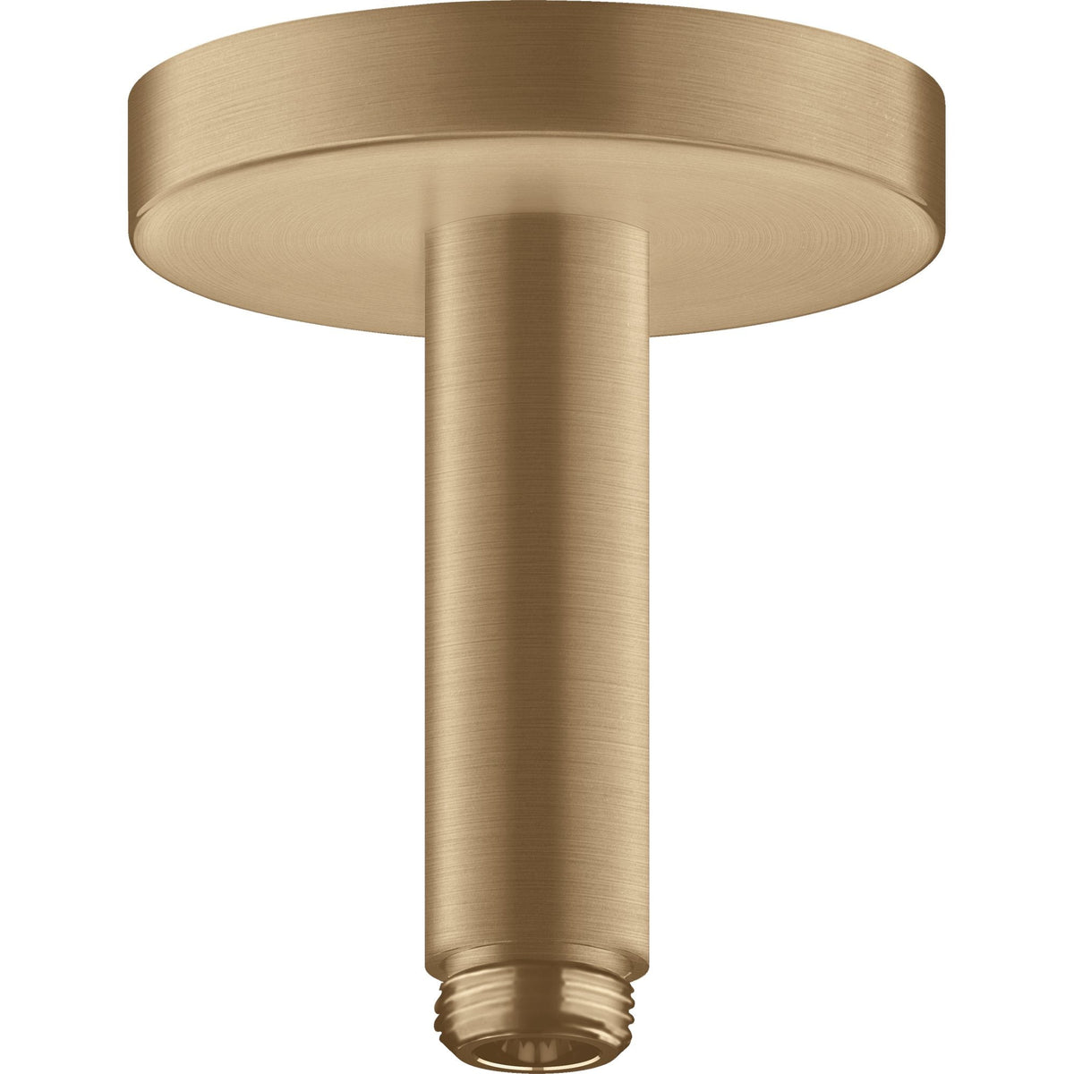 AXOR-ShowerSolutions-Ceiling-connector-100-mm-Brushed-Bronze-26432140