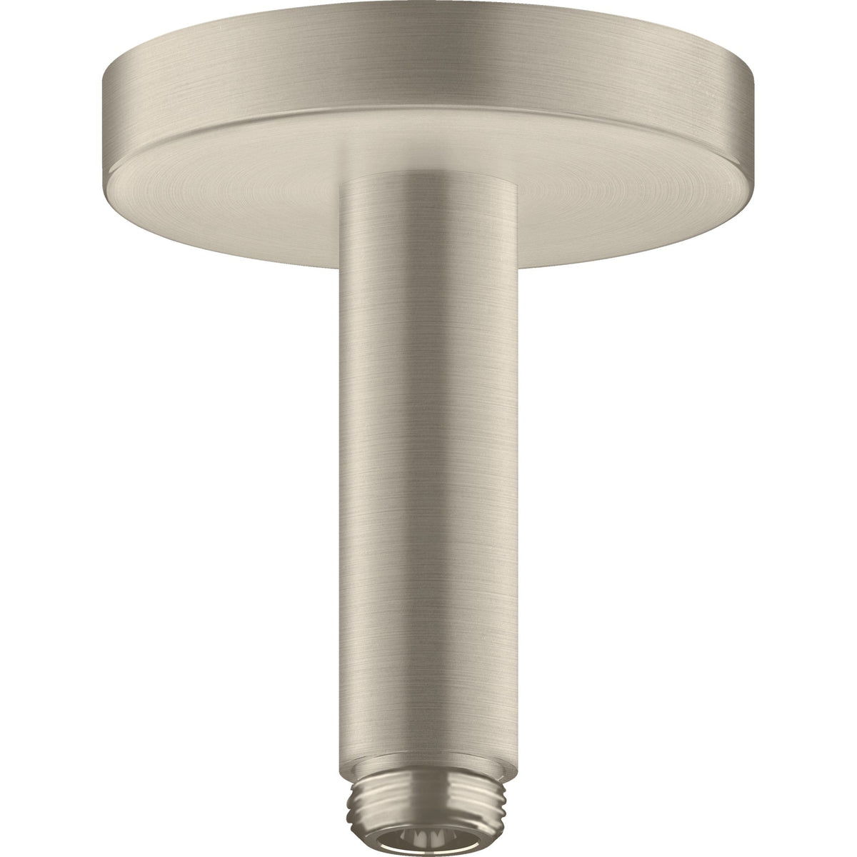 AXOR-ShowerSolutions-Ceiling-connector-100-mm-Brushed-Nickel-26432820