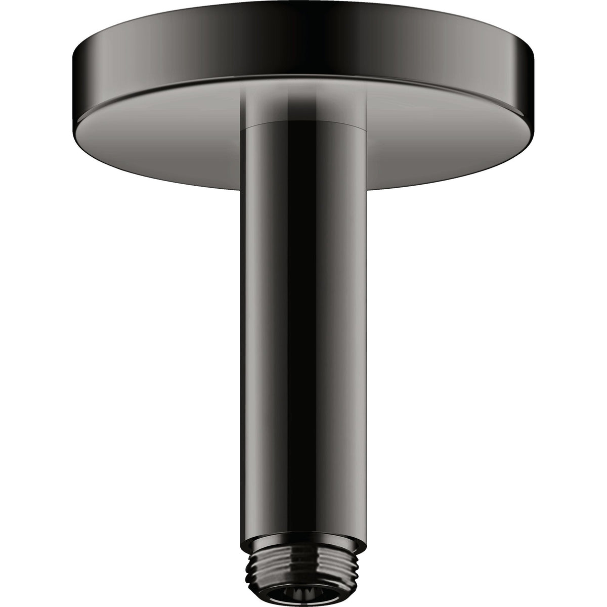 AXOR-ShowerSolutions-Ceiling-connector-100-mm-Polished-Black-Chrome-26432330