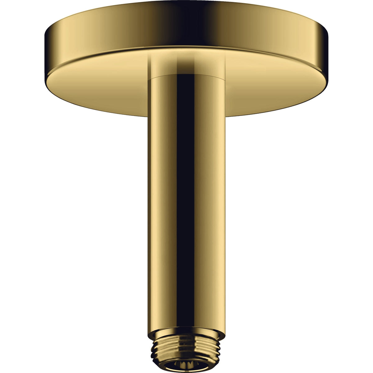 AXOR-ShowerSolutions-Ceiling-connector-100-mm-Polished-Gold-Optic-26432990