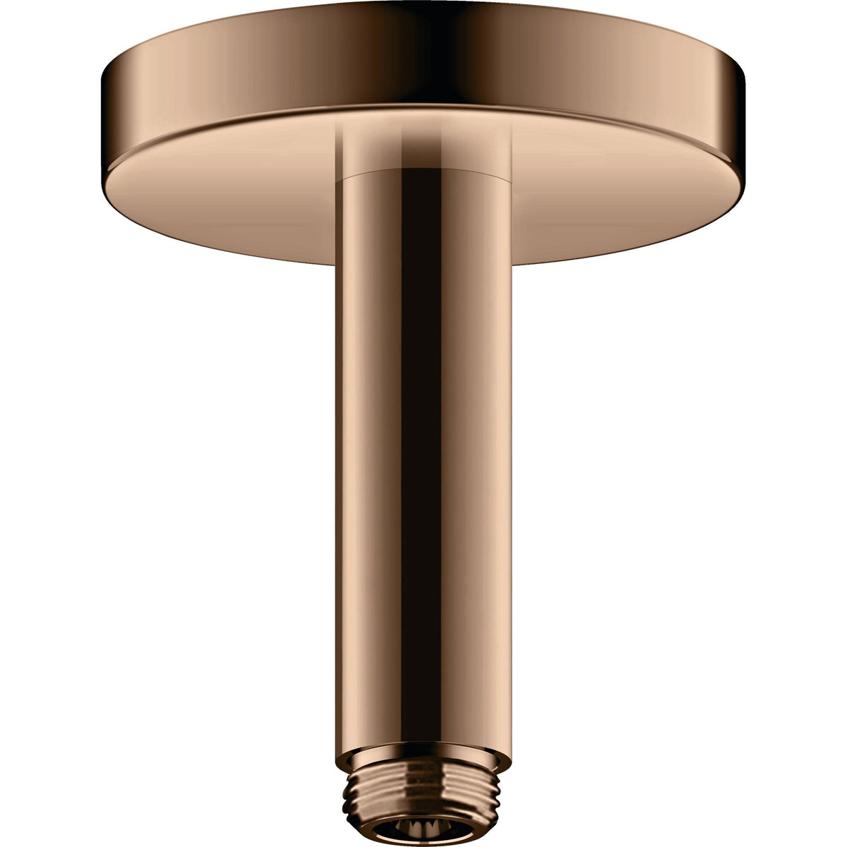AXOR-ShowerSolutions-Ceiling-connector-100-mm-Polished-Red-Gold-26432300