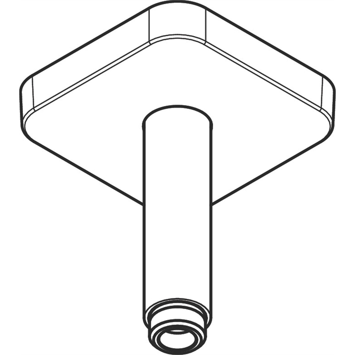AXOR-ShowerSolutions-Ceiling-connector-100-mm-softsquare-26965-technical-04