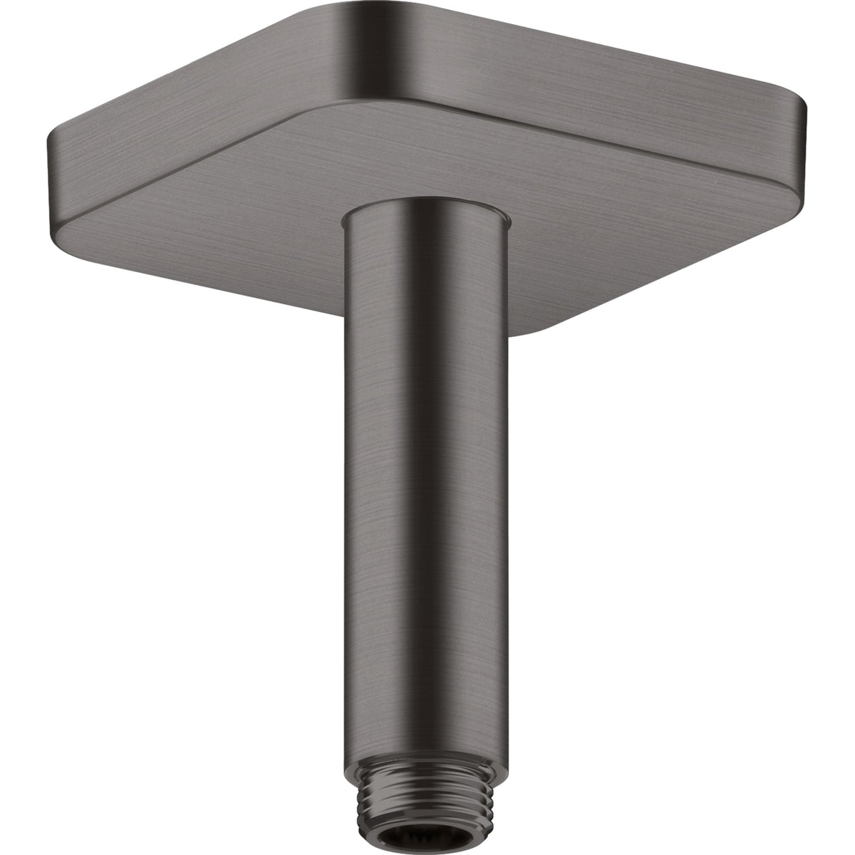 AXOR-ShowerSolutions-Ceiling-connector-100-mm-softsquare-Brushed-Black-Chrome-26965340