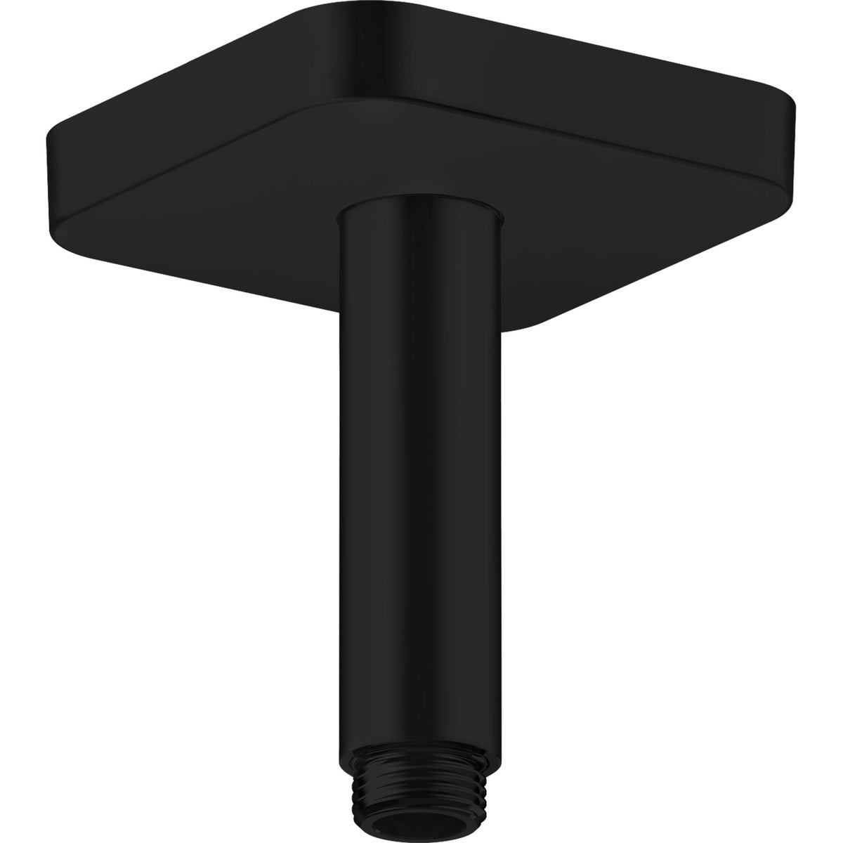 AXOR-ShowerSolutions-Ceiling-connector-100-mm-softsquare-Matt-Black-26965670