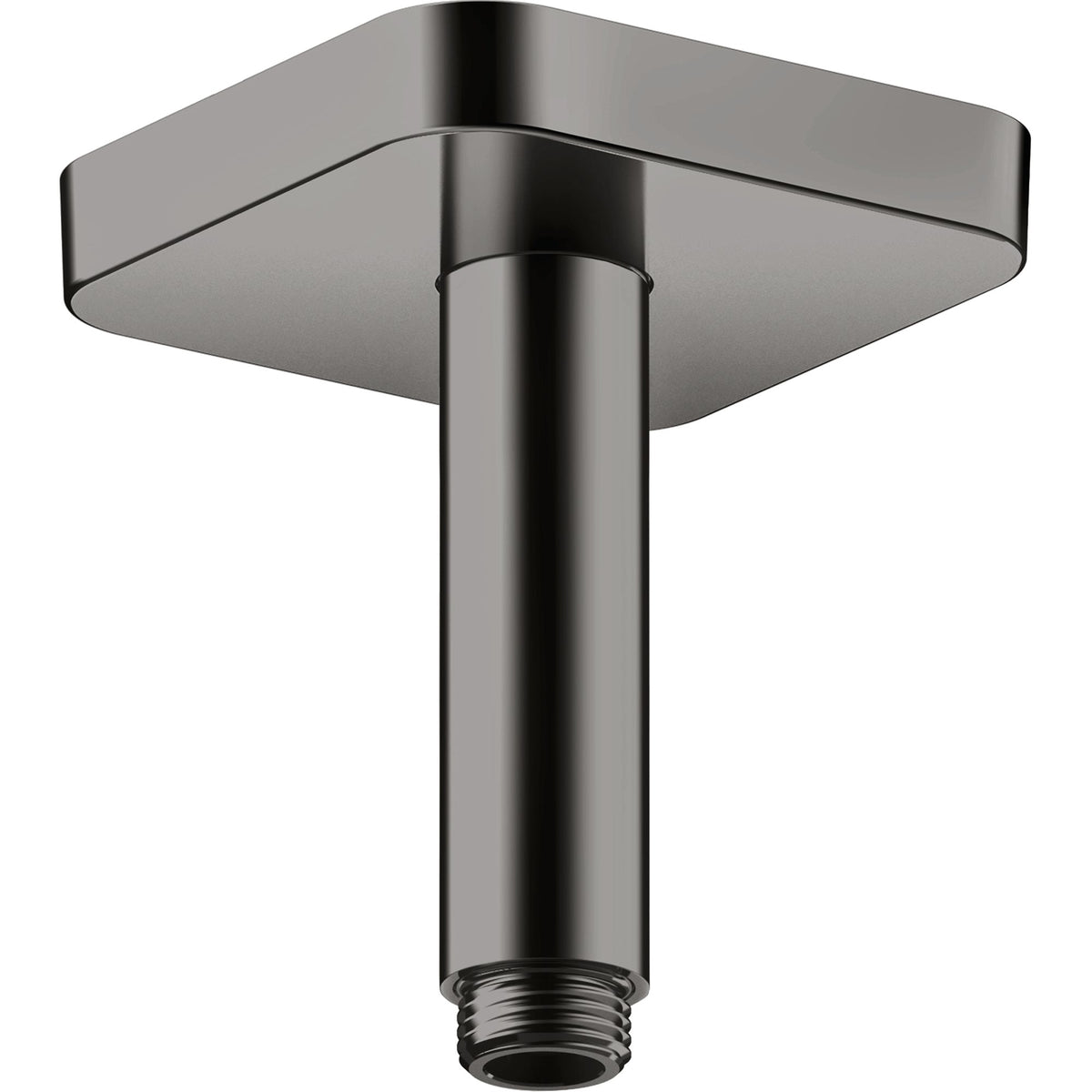 AXOR-ShowerSolutions-Ceiling-connector-100-mm-softsquare-Polished-Black-Chrome-26965330