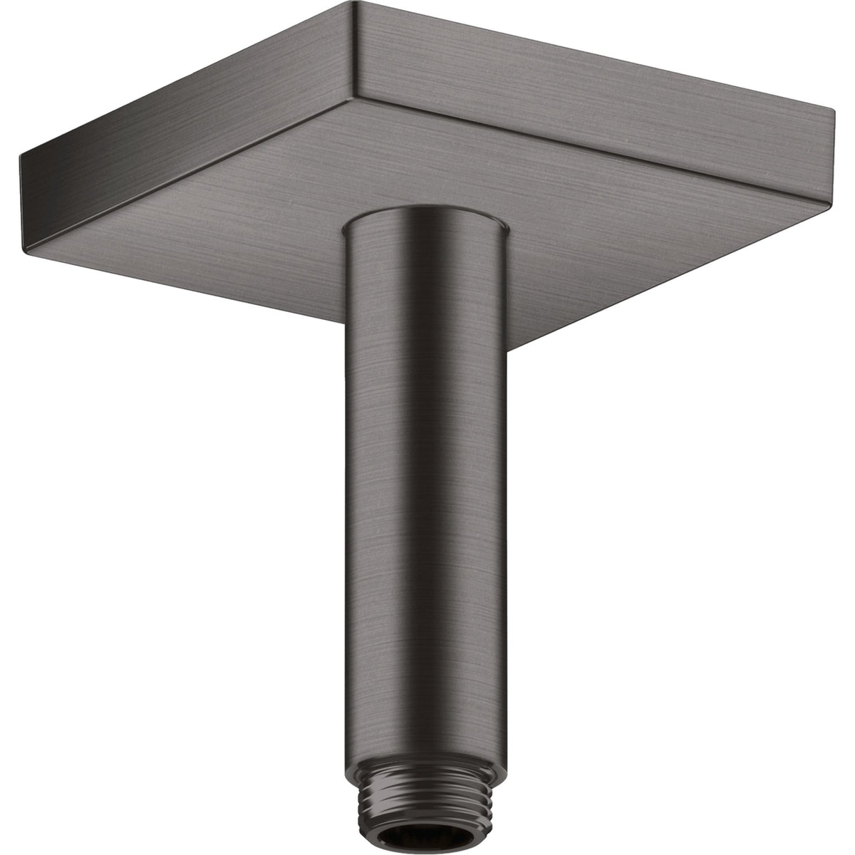 AXOR-ShowerSolutions-Ceiling-connector-100-mm-square-Brushed-Black-Chrome-26437340