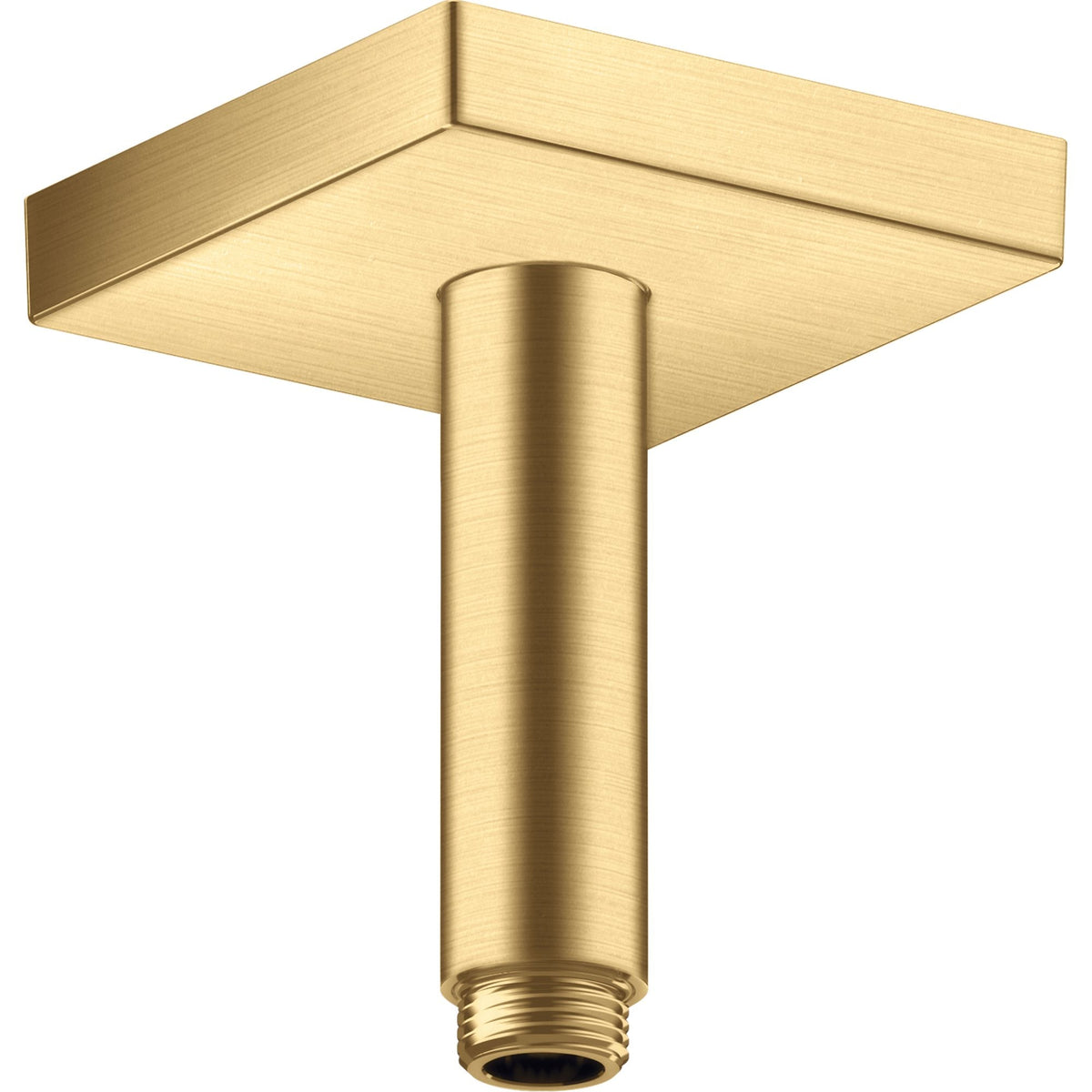 AXOR-ShowerSolutions-Ceiling-connector-100-mm-square-Brushed-Gold-Optic-26437250
