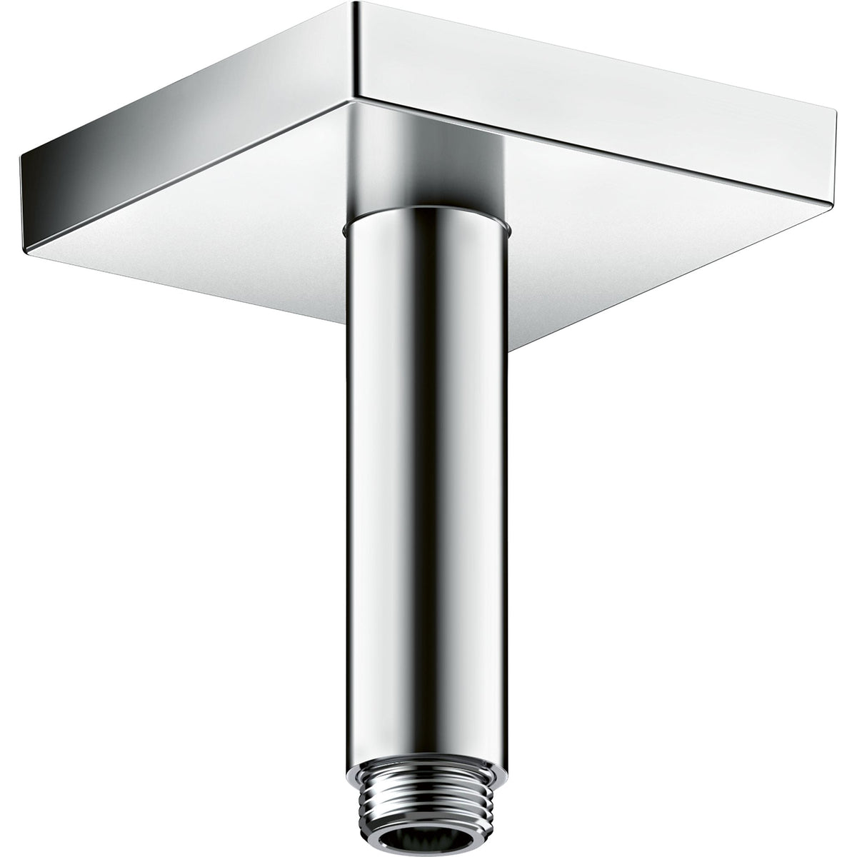 AXOR-ShowerSolutions-Ceiling-connector-100-mm-square-Chrome-26437000