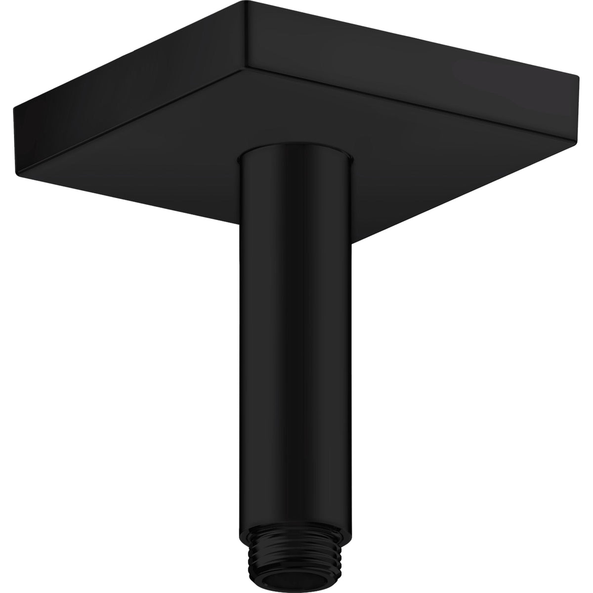 AXOR-ShowerSolutions-Ceiling-connector-100-mm-square-Matt-Black-26437670