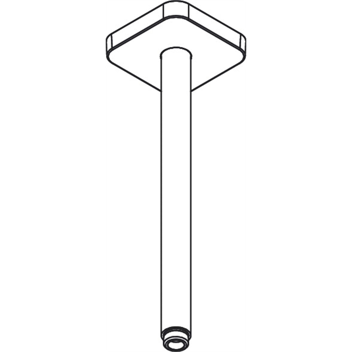 AXOR-ShowerSolutions-Ceiling-connector-300-mm-softsquare-26966-technical-02