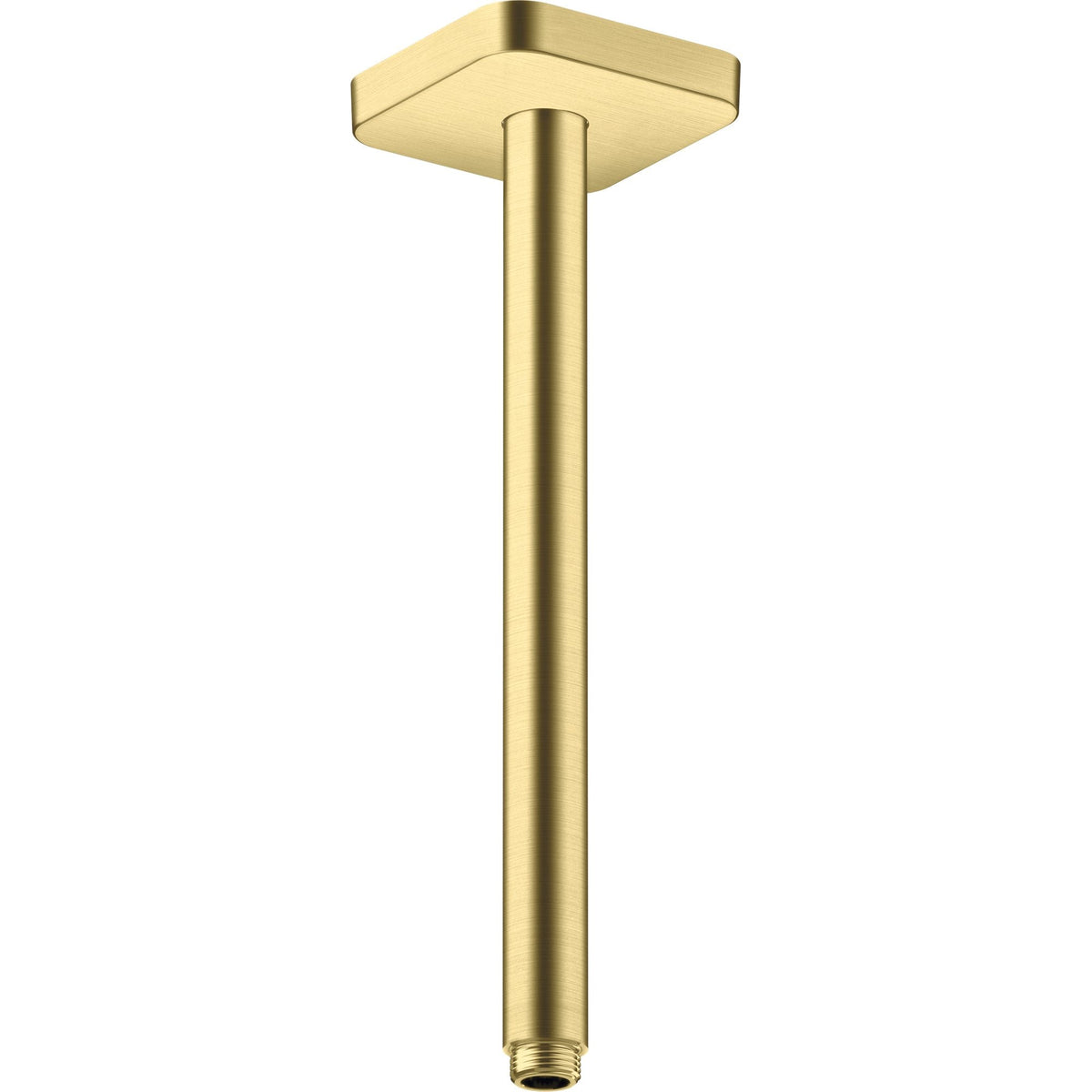 AXOR-ShowerSolutions-Ceiling-connector-300-mm-softsquare-Brushed-Brass-26966950