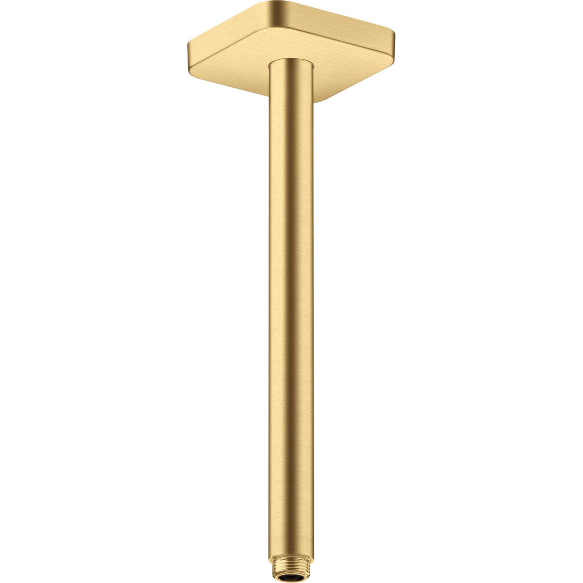 AXOR-ShowerSolutions-Ceiling-connector-300-mm-softsquare-Brushed-Gold-Optic-26966250