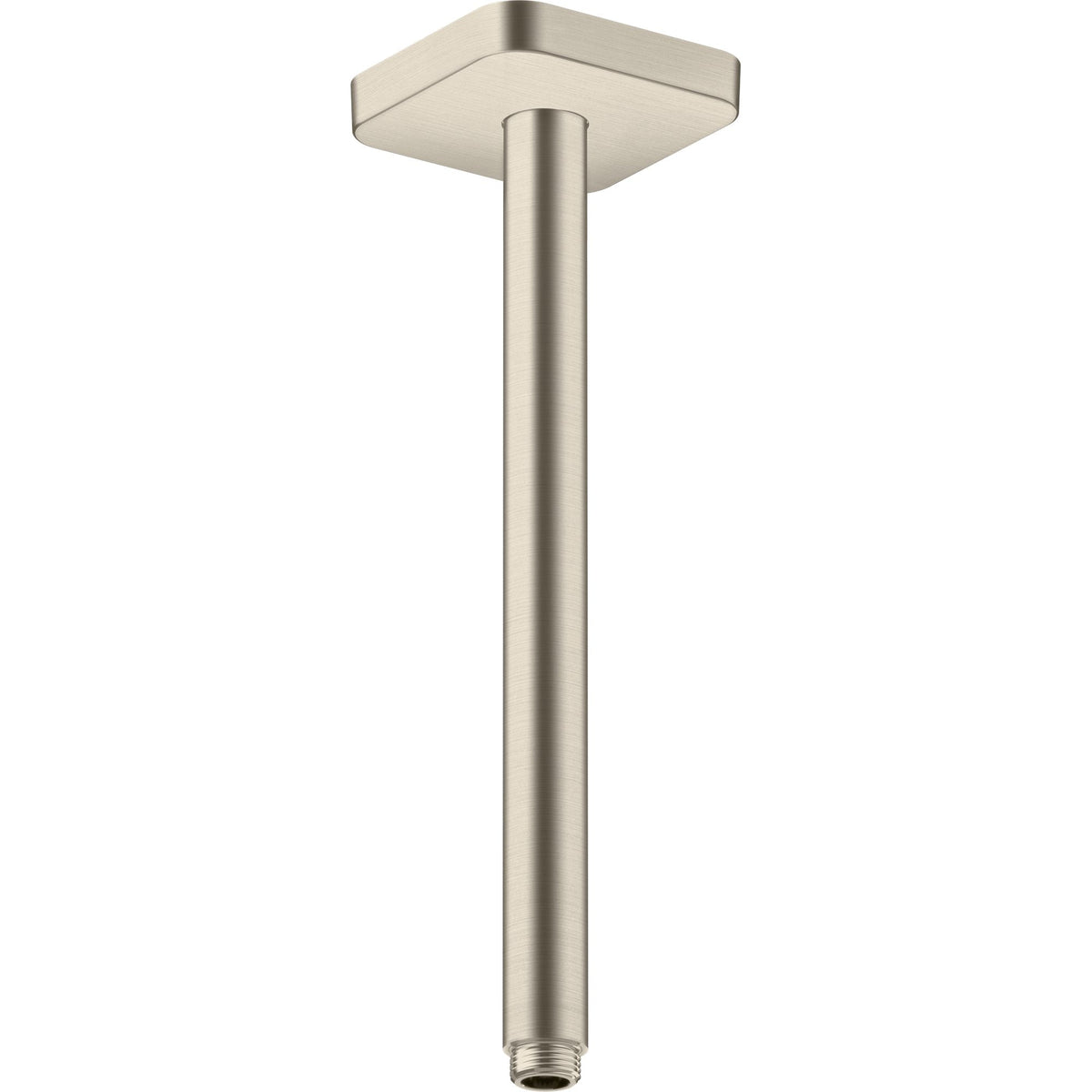 AXOR-ShowerSolutions-Ceiling-connector-300-mm-softsquare-Brushed-Nickel-26966820