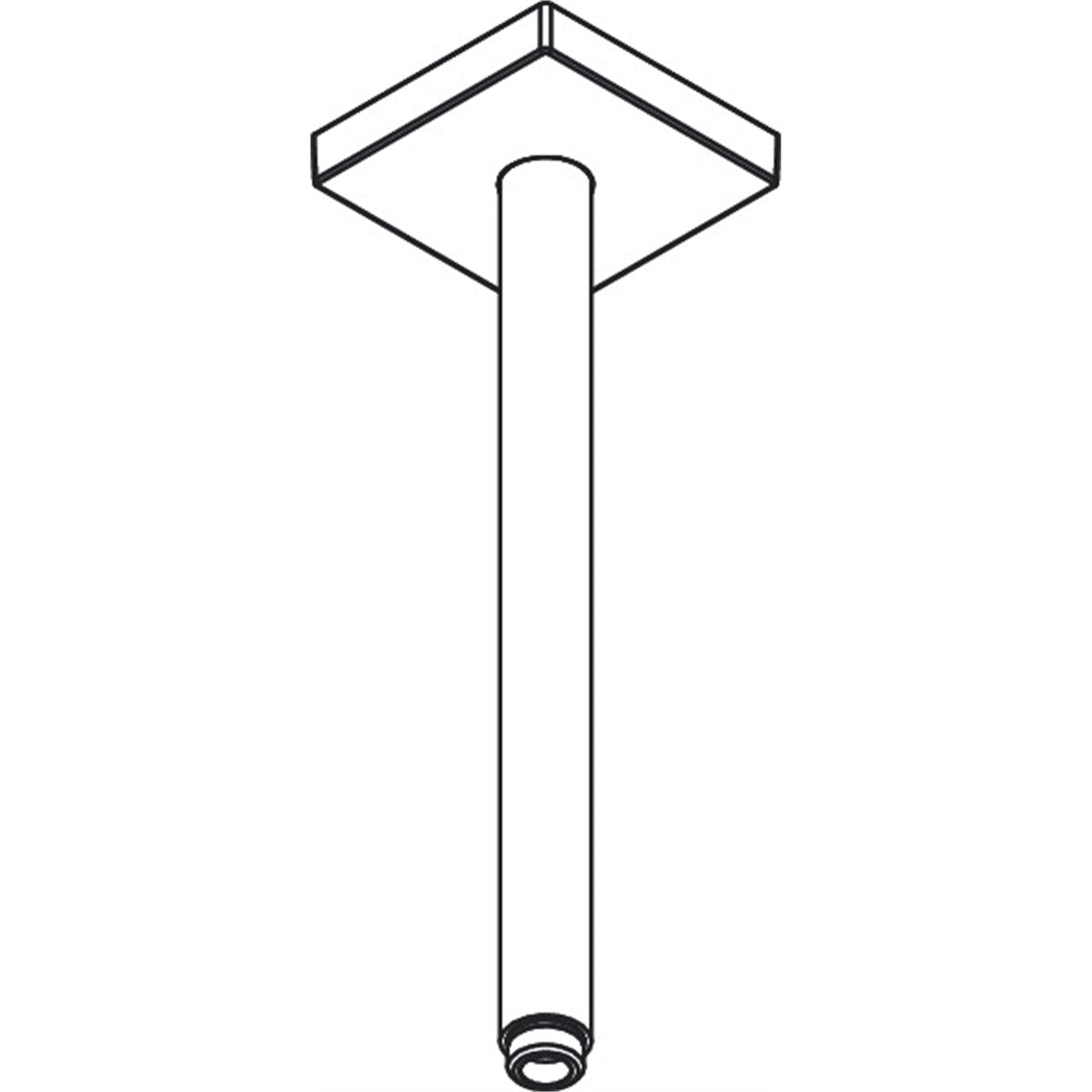 AXOR-ShowerSolutions-Ceiling-connector-300-mm-square-26438-technical-02