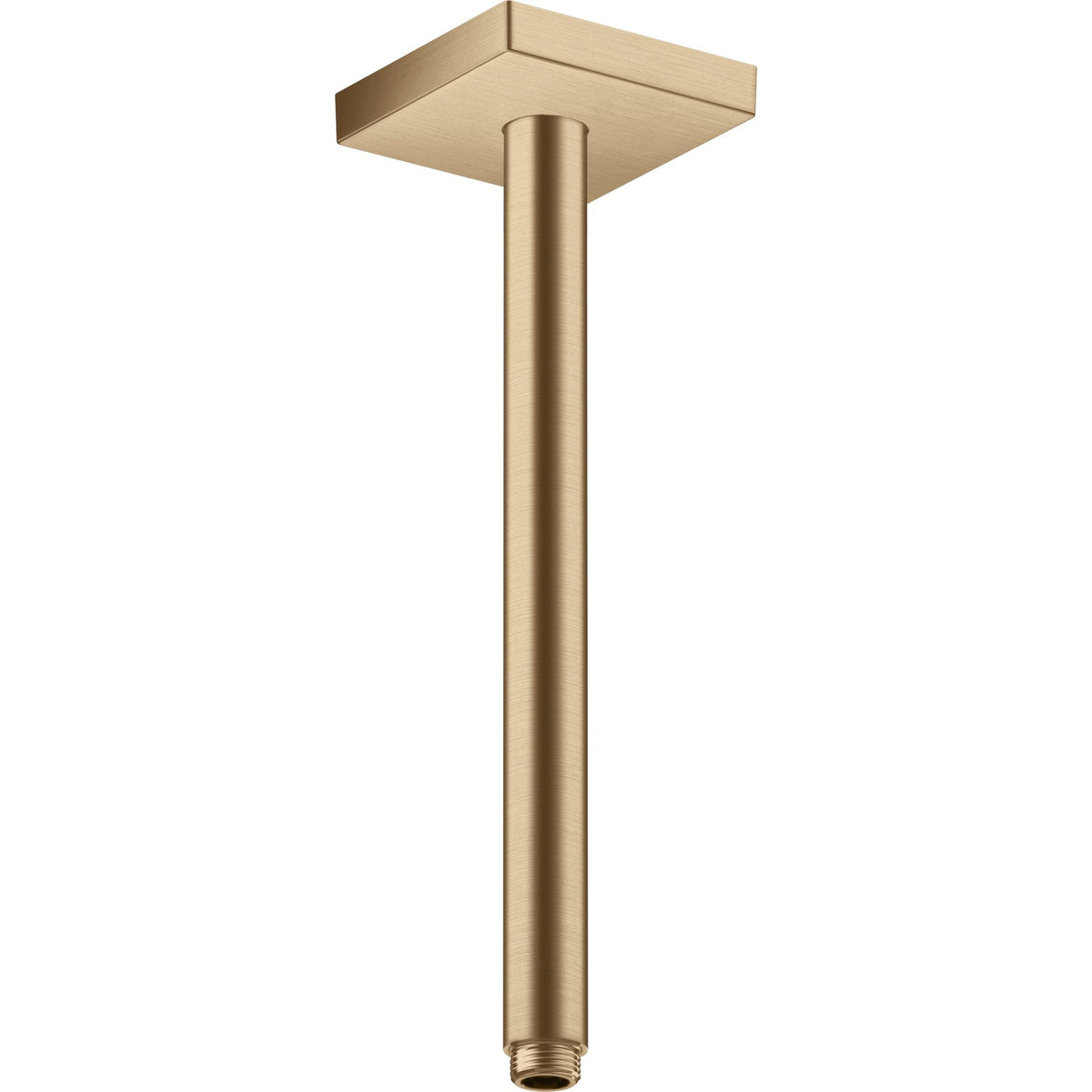 AXOR-ShowerSolutions-Ceiling-connector-300-mm-square-Brushed-Bronze-26438140