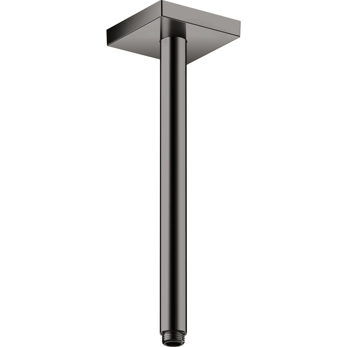 AXOR-ShowerSolutions-Ceiling-connector-300-mm-square-Polished-Black-Chrome-26438330
