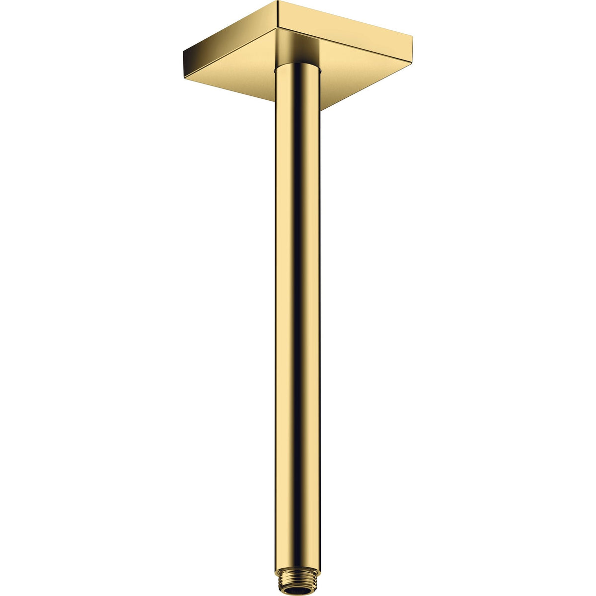 AXOR-ShowerSolutions-Ceiling-connector-300-mm-square-Polished-Gold-Optic-26438990