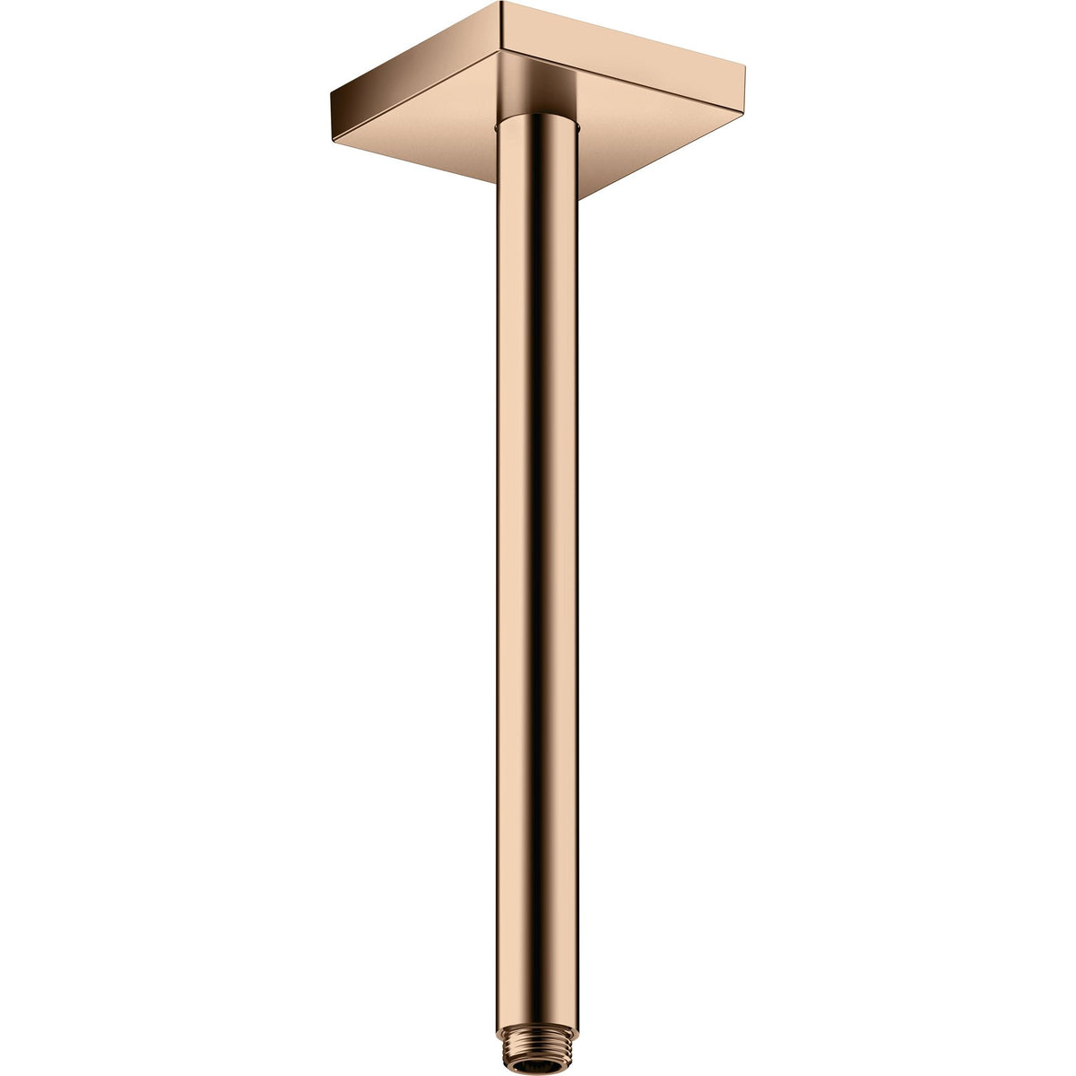 AXOR-ShowerSolutions-Ceiling-connector-300-mm-square-Polished-Red-Gold-26438300
