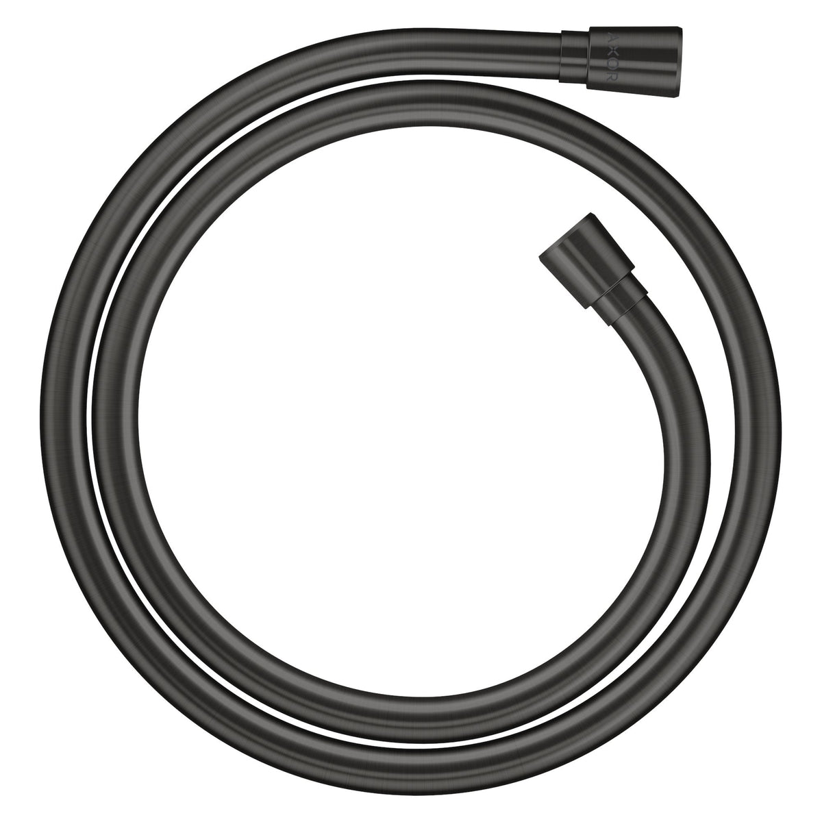 AXOR-ShowerSolutions-Metal-effect-shower-hose-1-25-m-with-conical-nuts-Brushed-Black-Chrome-28622340