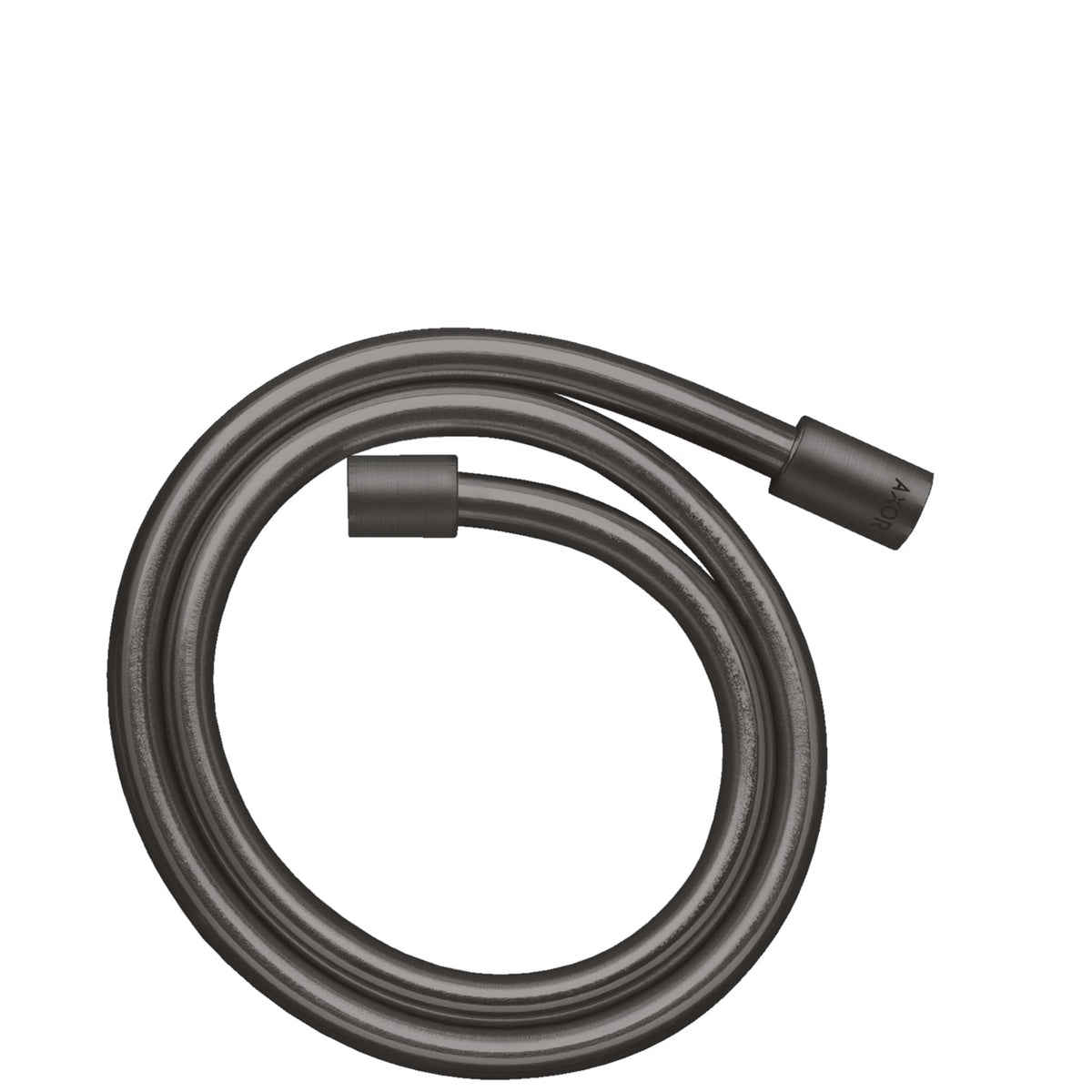 AXOR-ShowerSolutions-Metal-effect-shower-hose-1-25-m-with-cylindrical-nuts-Brushed-Black-Chrome-28282340