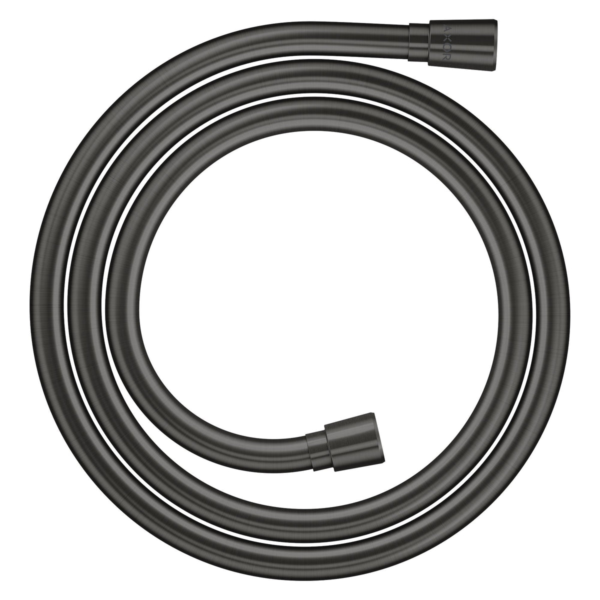 AXOR-ShowerSolutions-Metal-effect-shower-hose-1-60-m-with-conical-nuts-Brushed-Black-Chrome-28626340