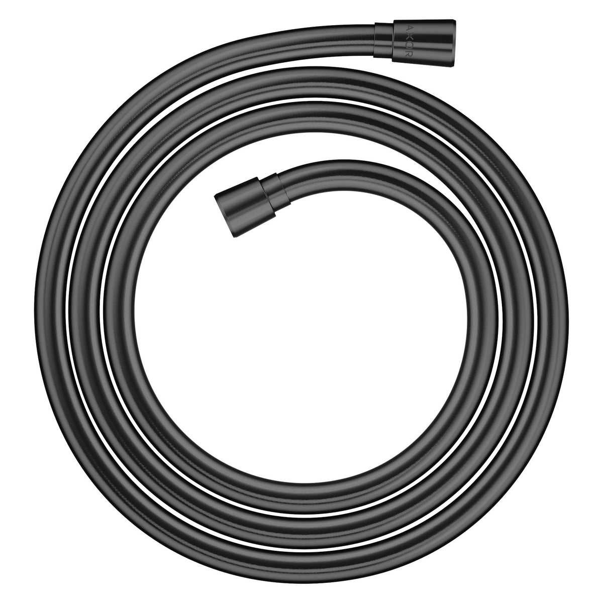 AXOR-ShowerSolutions-Metal-effect-shower-hose-2-00-m-with-conical-nuts-Polished-Black-Chrome-28624330
