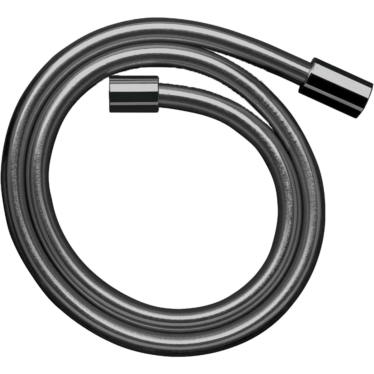 AXOR-ShowerSolutions-Metal-effect-shower-hose-2-00-m-with-cylindrical-nuts-Polished-Black-Chrome-28284330