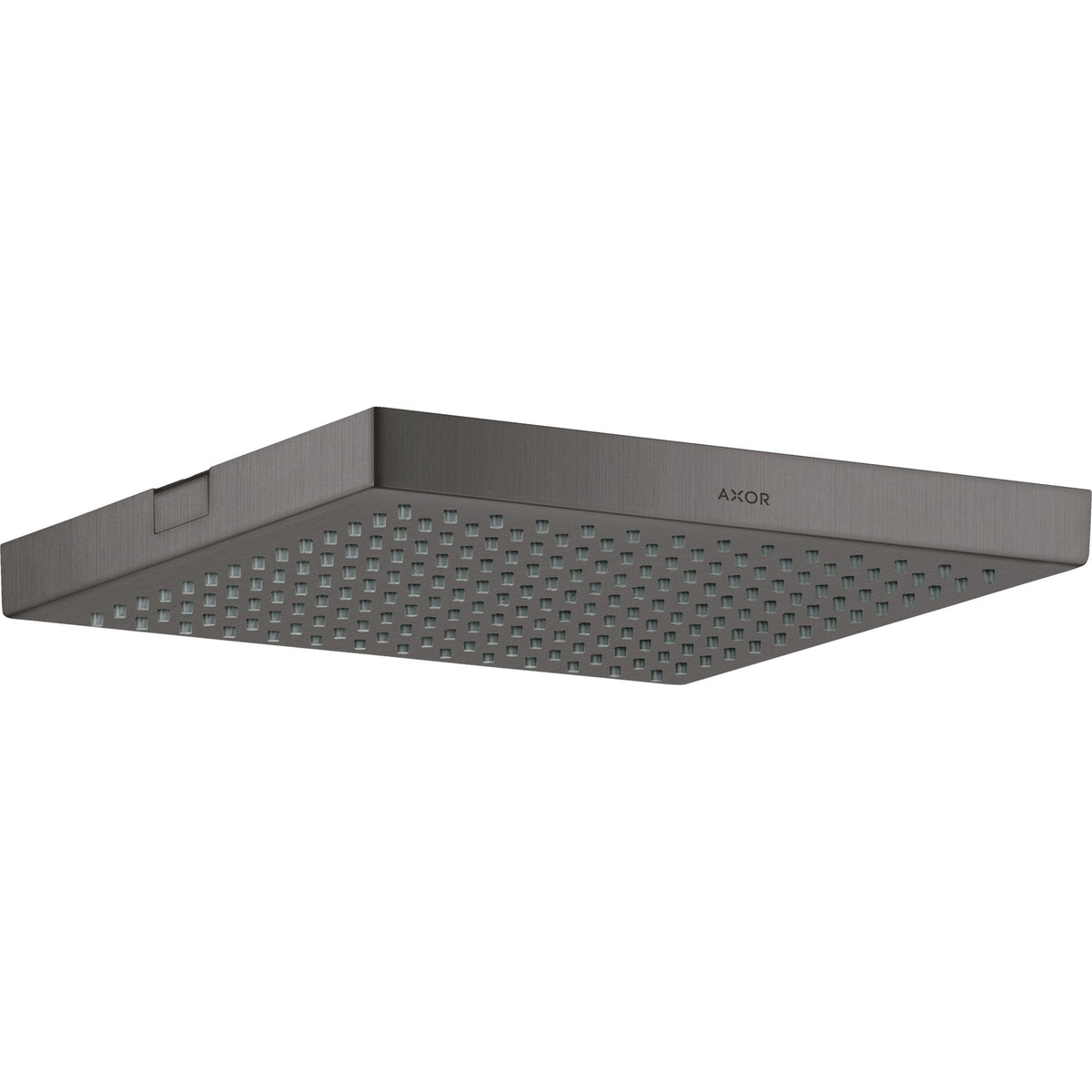 AXOR-ShowerSolutions-Overhead-shower-240-240-1jet-ceiling-integrated-Brushed-Black-Chrome-10924340