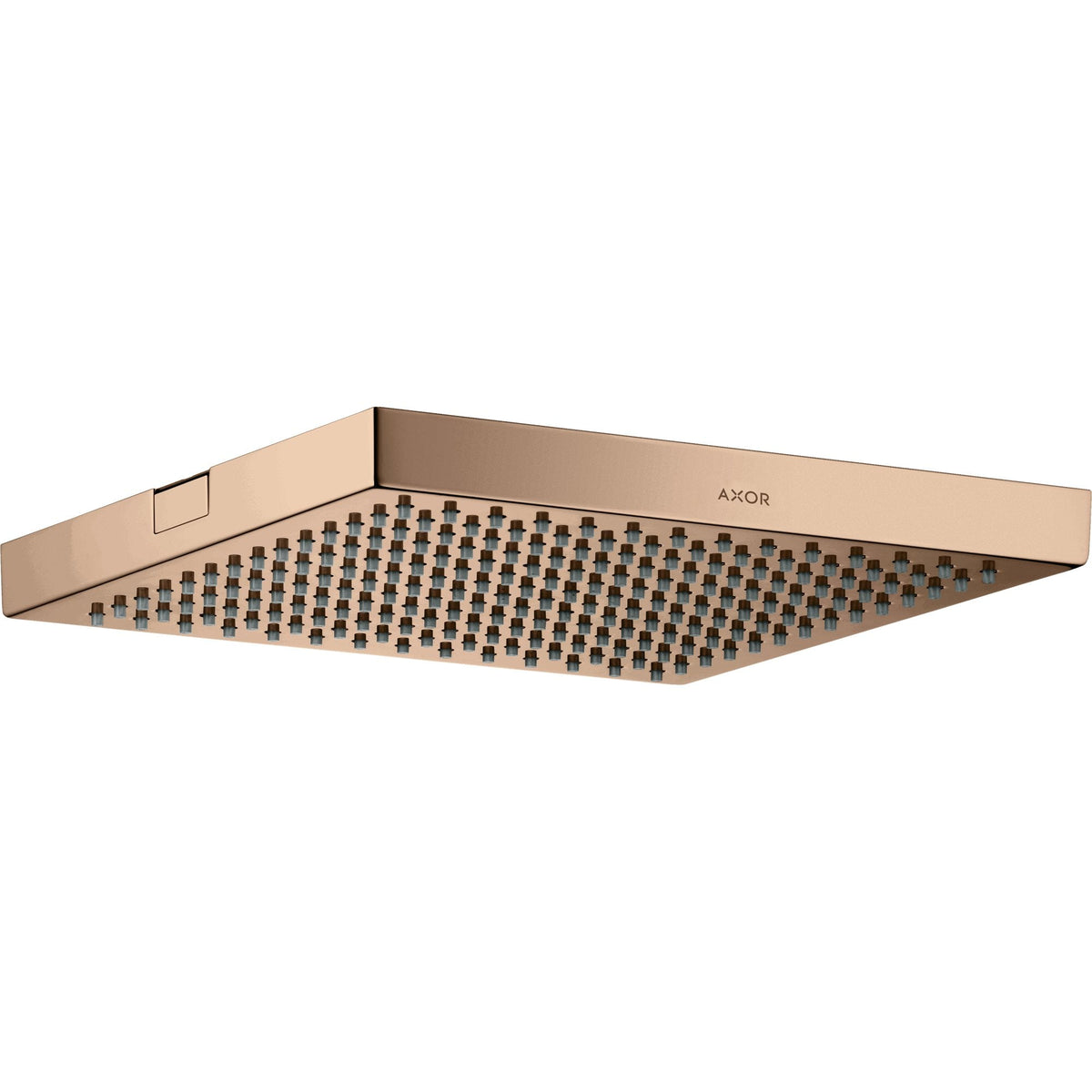 AXOR-ShowerSolutions-Overhead-shower-240-240-1jet-ceiling-integrated-Polished-Red-Gold-10924300