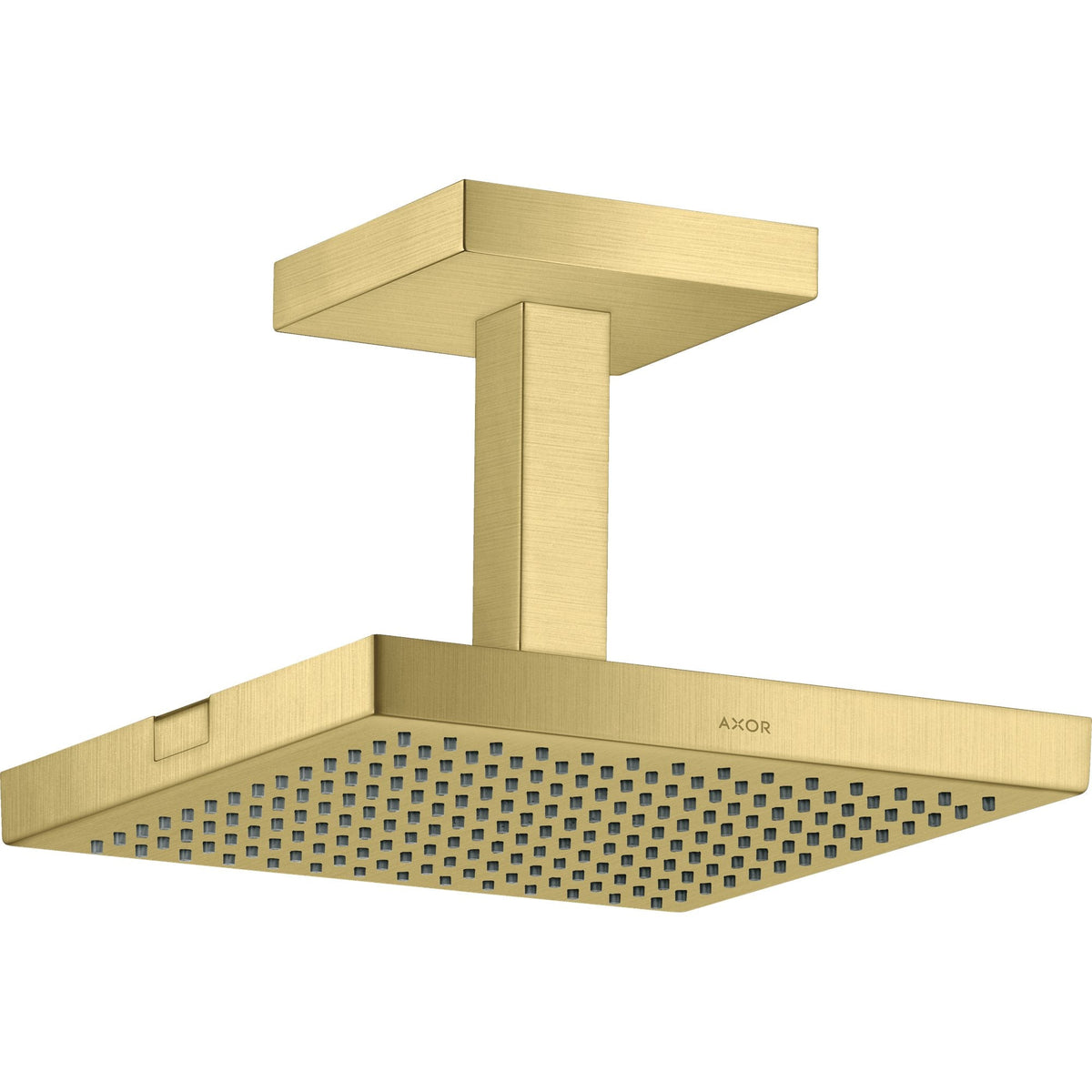 AXOR-ShowerSolutions-Overhead-shower-240-240-1jet-with-ceiling-connection-Brushed-Brass-10929950