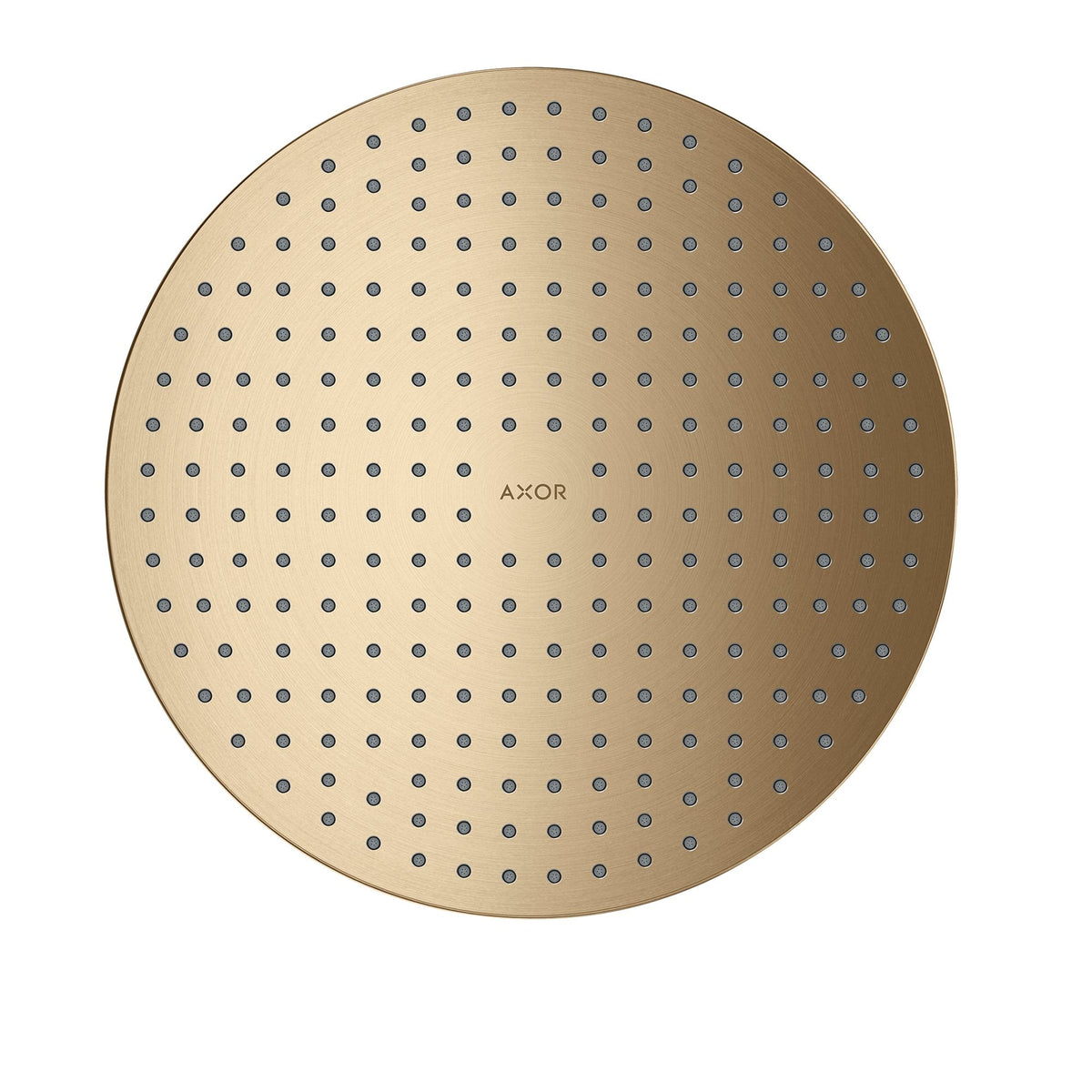 AXOR-ShowerSolutions-Overhead-shower-300-2jet-ceiling-integrated-Brushed-Bronze-35305140