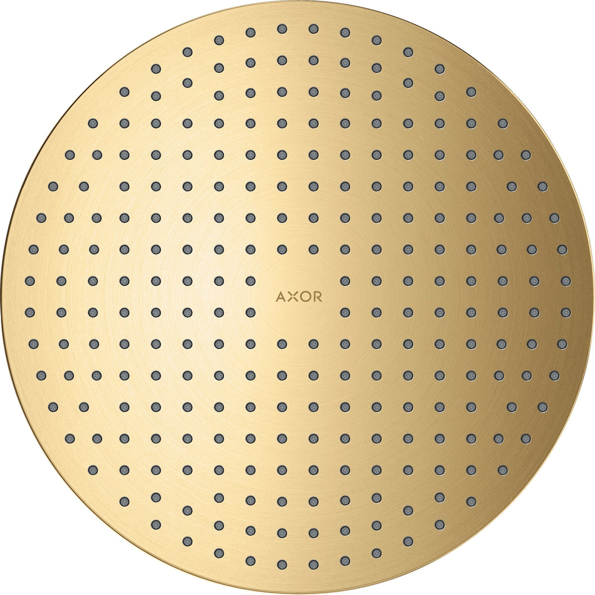 AXOR-ShowerSolutions-Overhead-shower-300-2jet-ceiling-integrated-Brushed-Gold-Optic-35305250