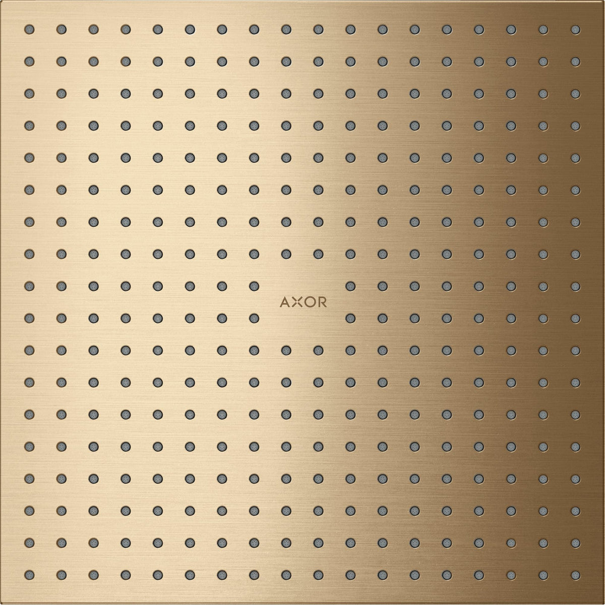 AXOR-ShowerSolutions-Overhead-shower-300-300-2jet-ceiling-integrated-Brushed-Bronze-35321140