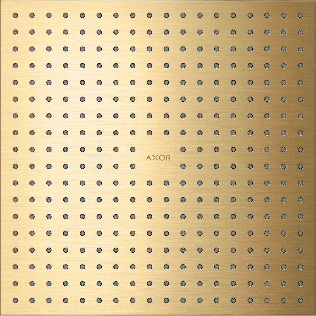 AXOR-ShowerSolutions-Overhead-shower-300-300-2jet-ceiling-integrated-Brushed-Gold-Optic-35321250