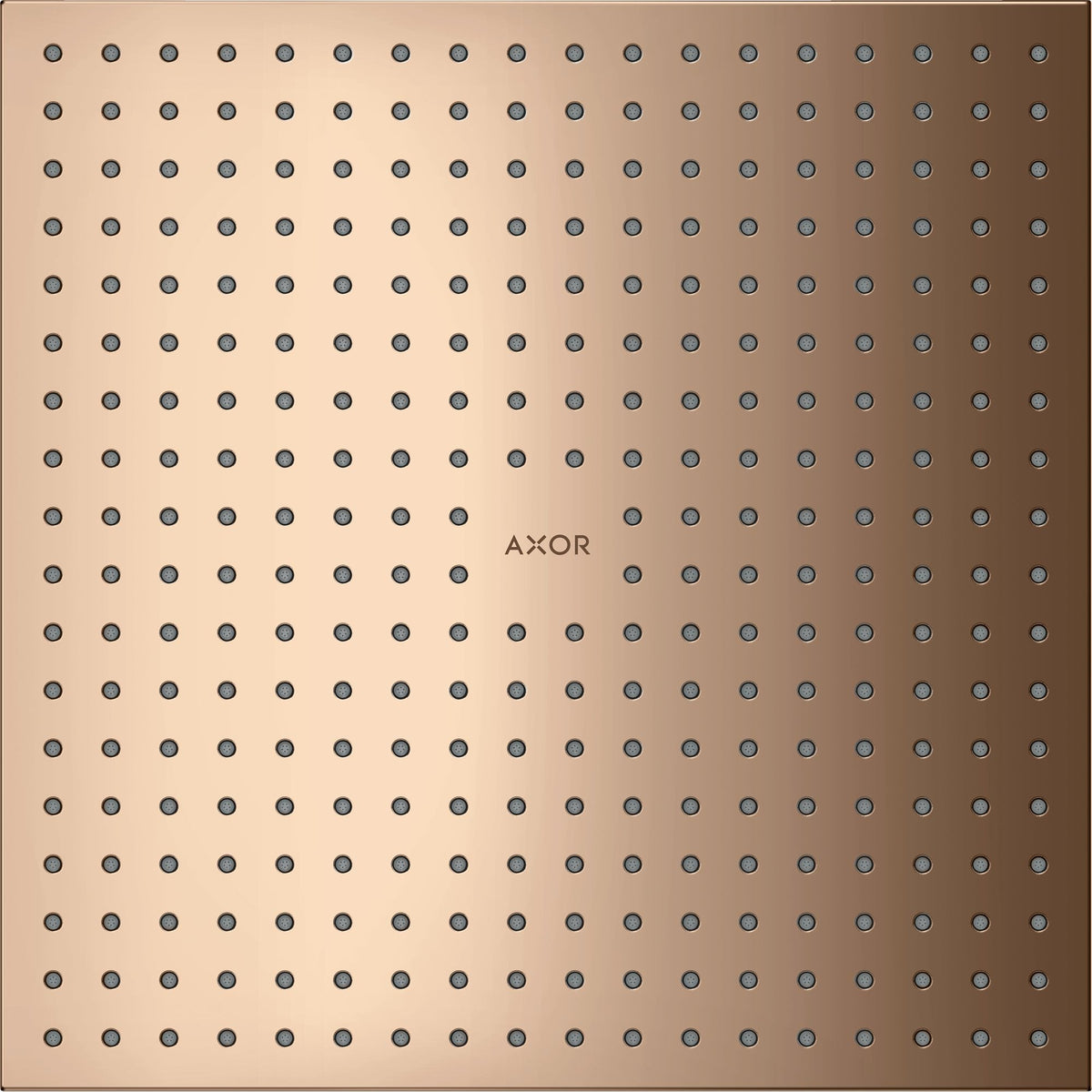 AXOR-ShowerSolutions-Overhead-shower-300-300-2jet-ceiling-integrated-Polished-Red-Gold-35321300