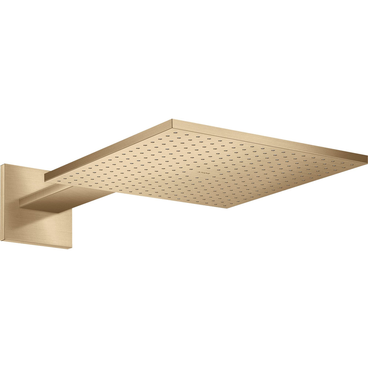 AXOR-ShowerSolutions-Overhead-shower-300-300-2jet-with-shower-arm-Brushed-Bronze-35318140