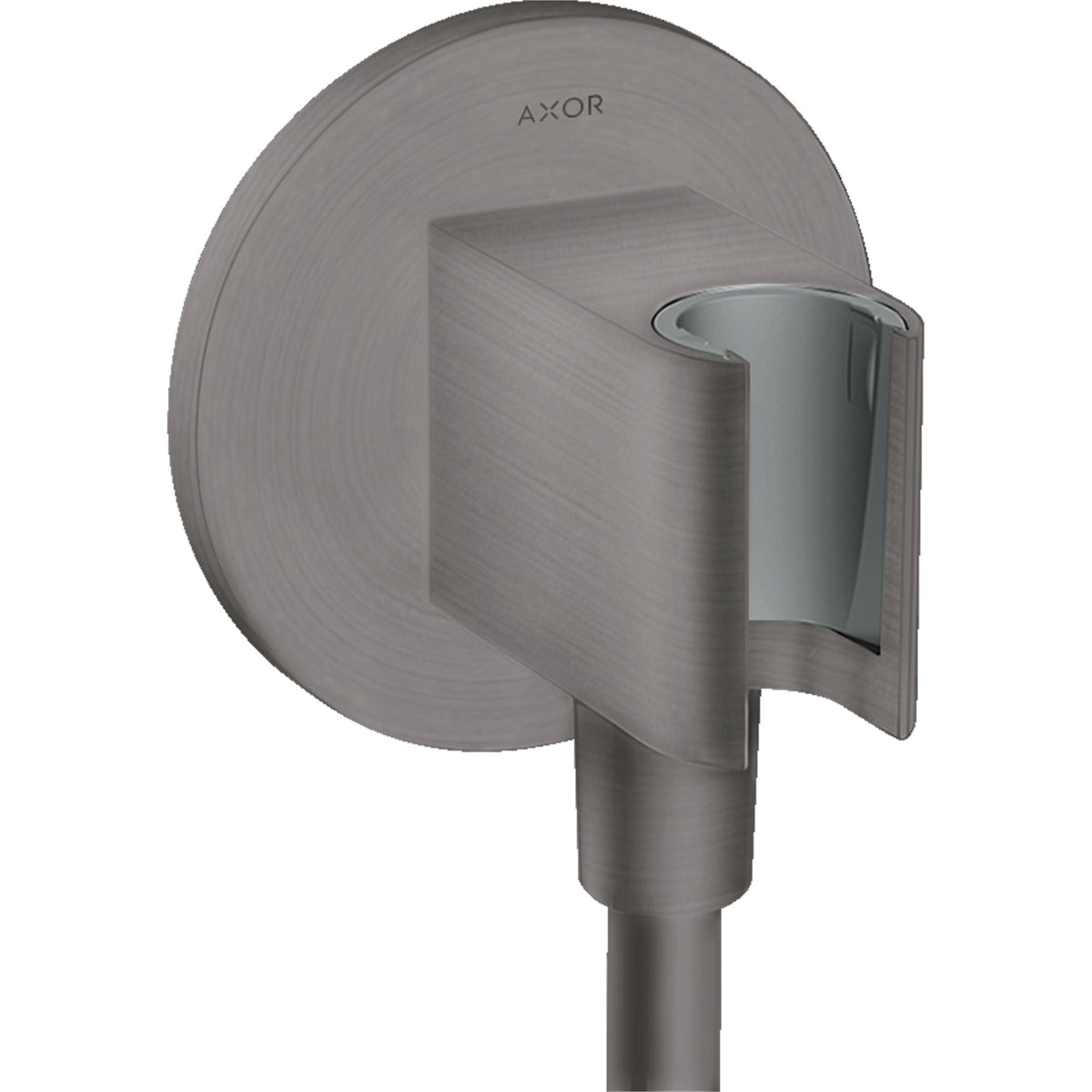 AXOR-ShowerSolutions-Porter-unit-round-Brushed-Black-Chrome-36733340