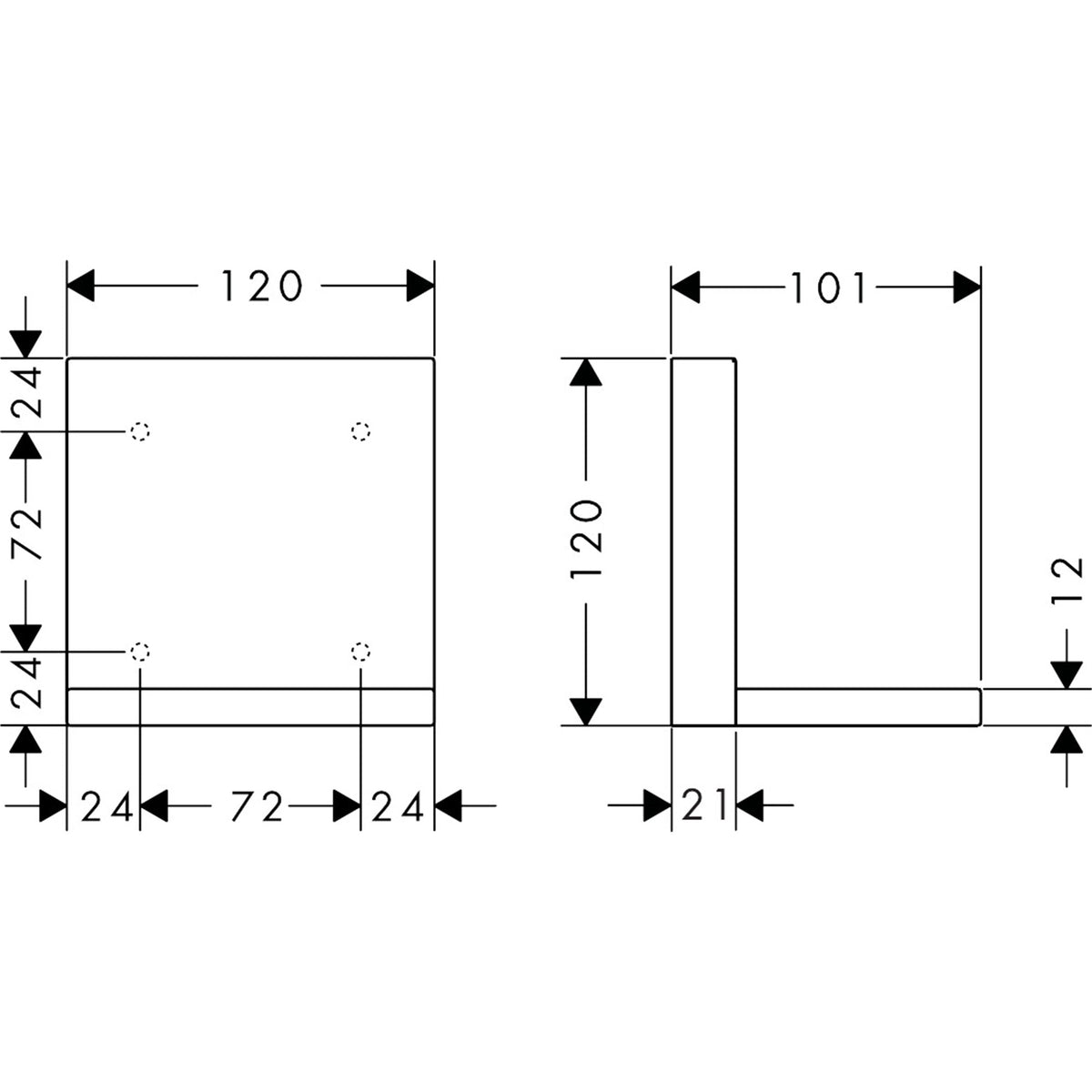 AXOR-ShowerSolutions-Shelf-120-120-40872-technical-02