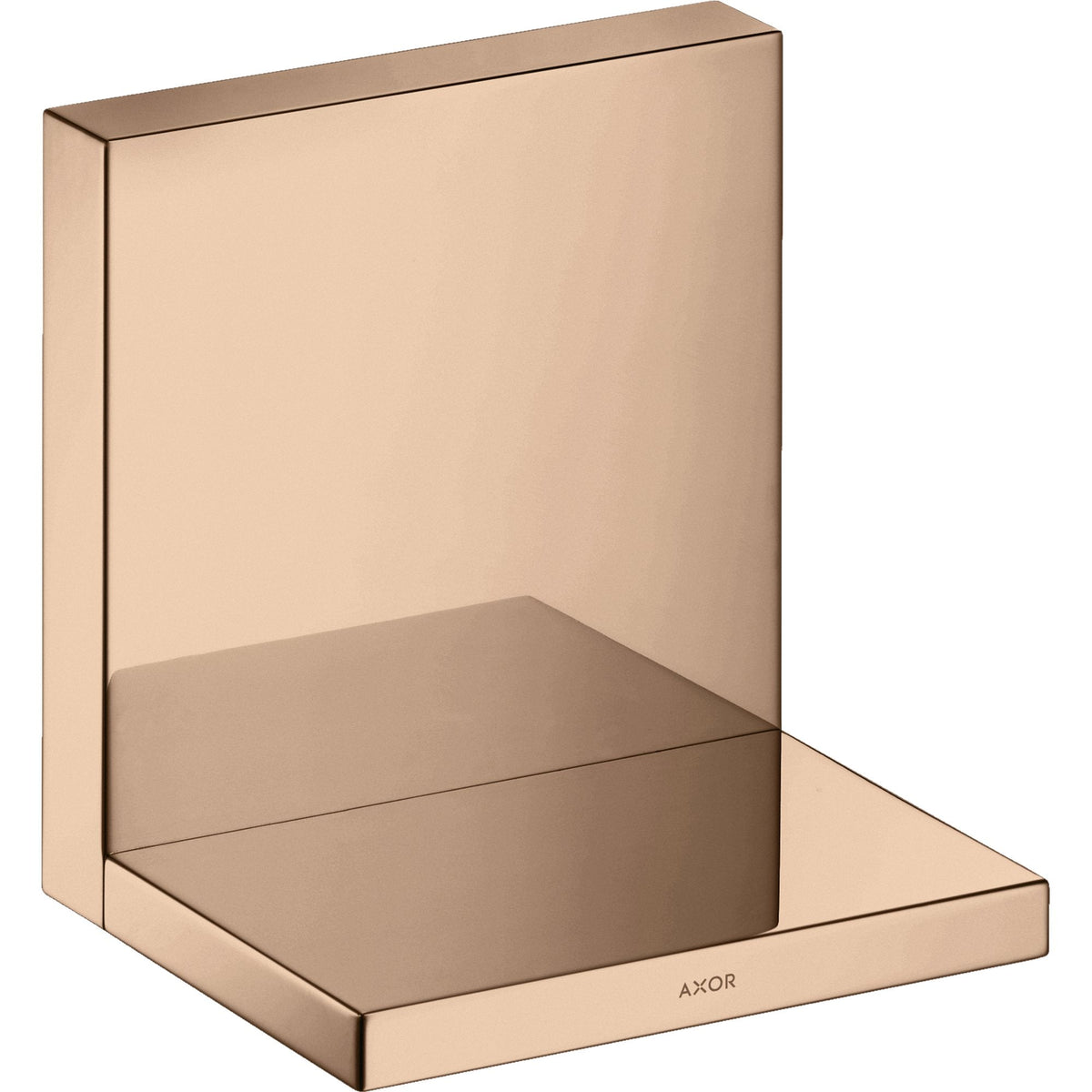 AXOR-ShowerSolutions-Shelf-120-120-Polished-Red-Gold-40872300