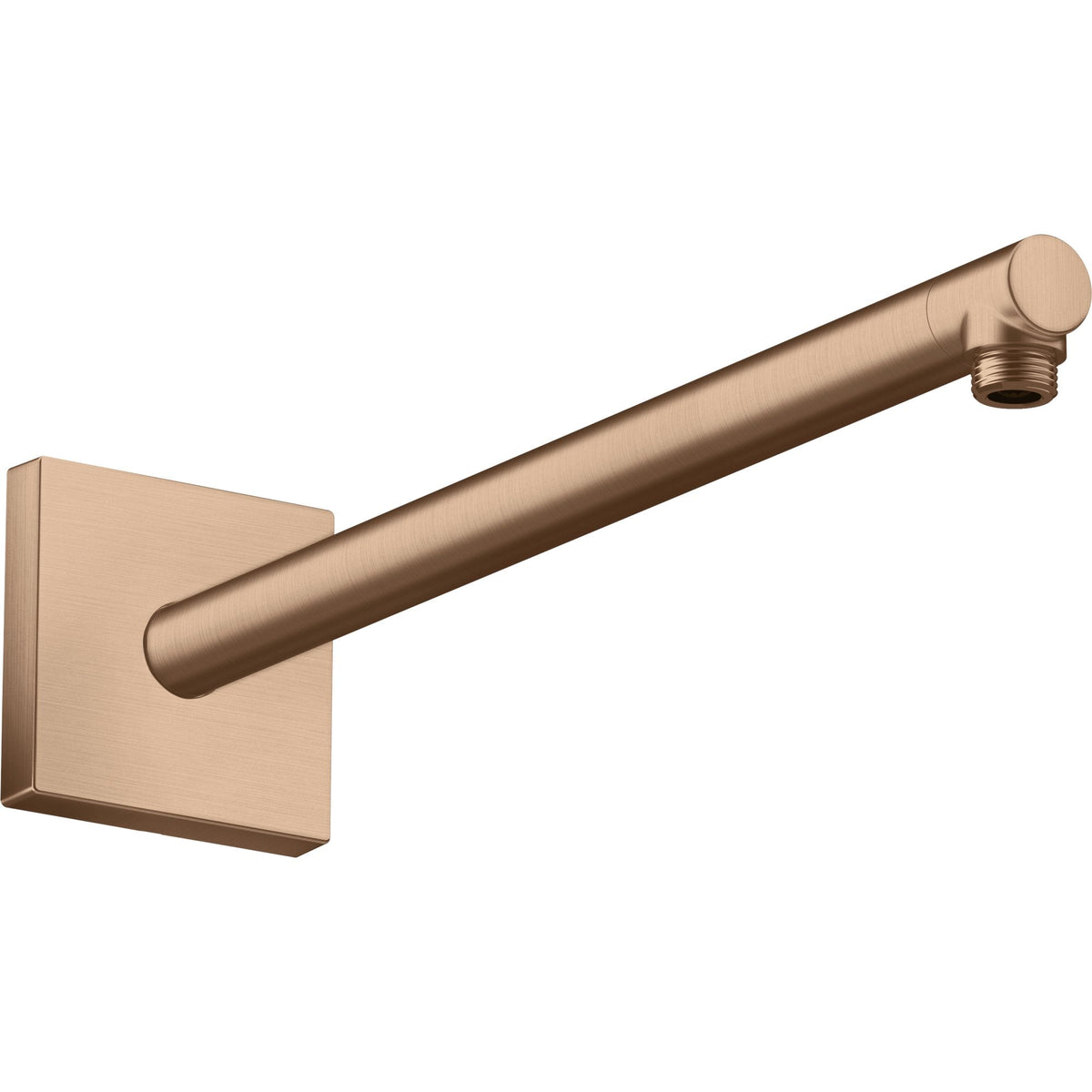 AXOR-ShowerSolutions-Shower-arm-390-mm-square-Brushed-Red-Gold-26436310
