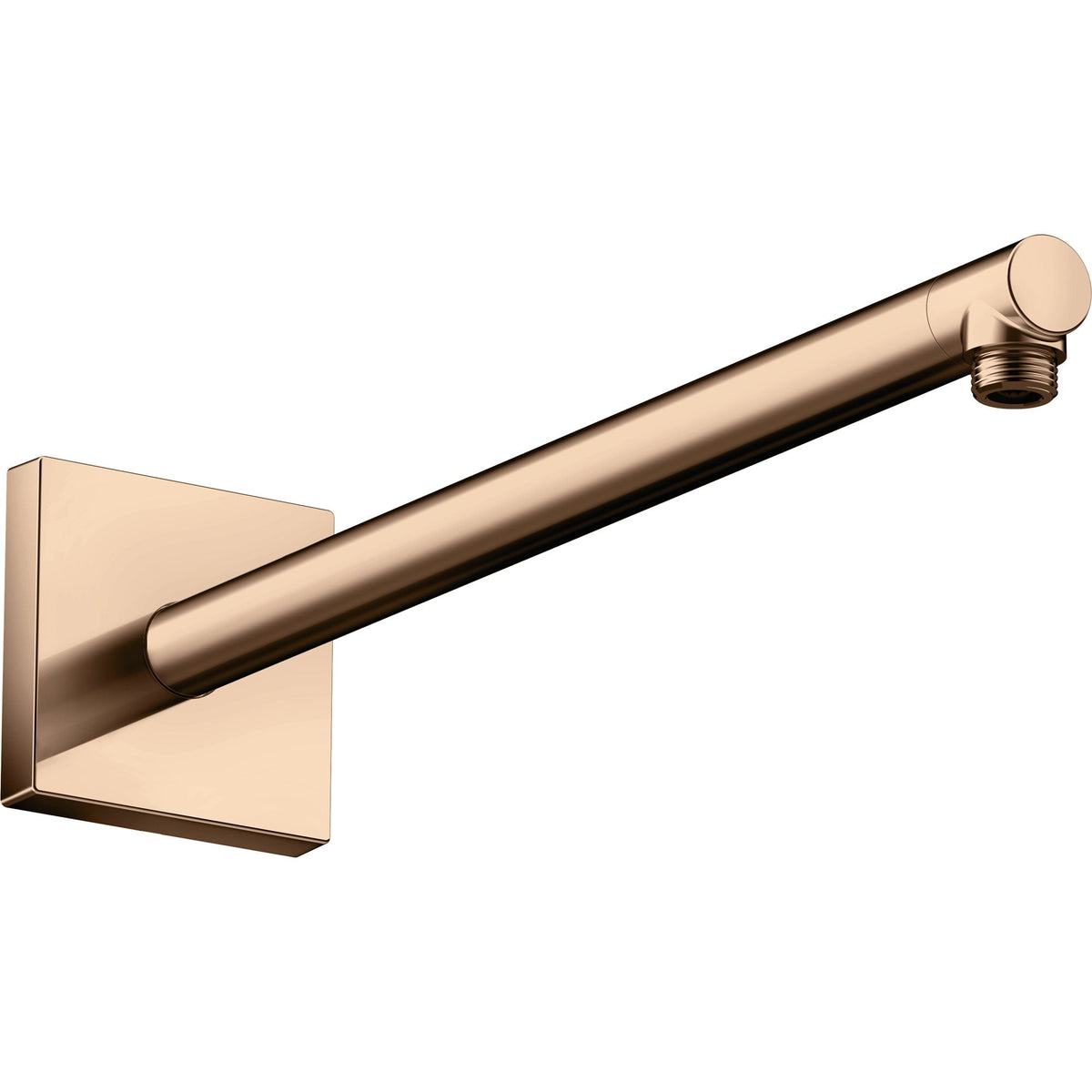 AXOR-ShowerSolutions-Shower-arm-390-mm-square-Polished-Red-Gold-26436300