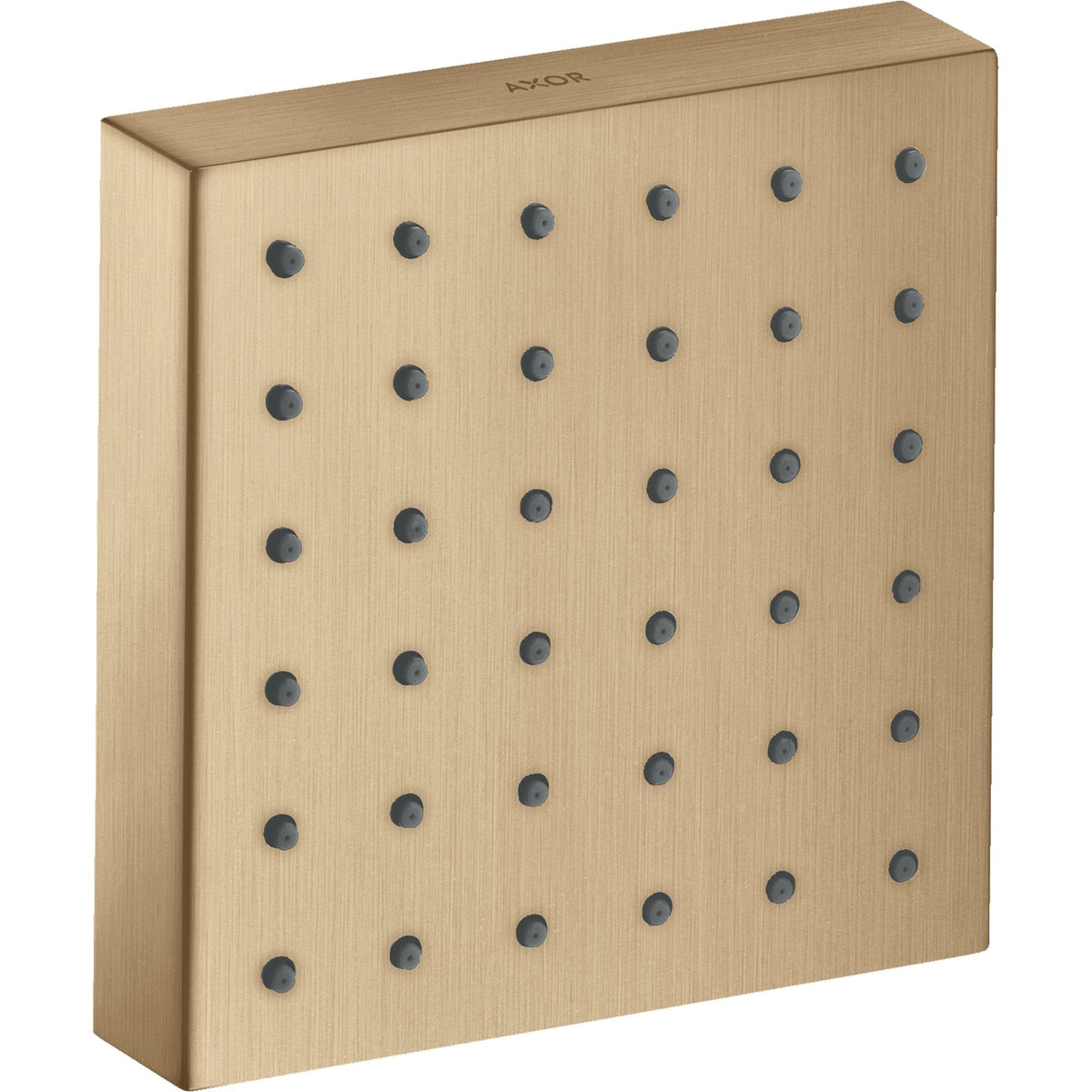 AXOR-ShowerSolutions-Shower-module-120-120-for-concealed-installation-square-Brushed-Bronze-28491140