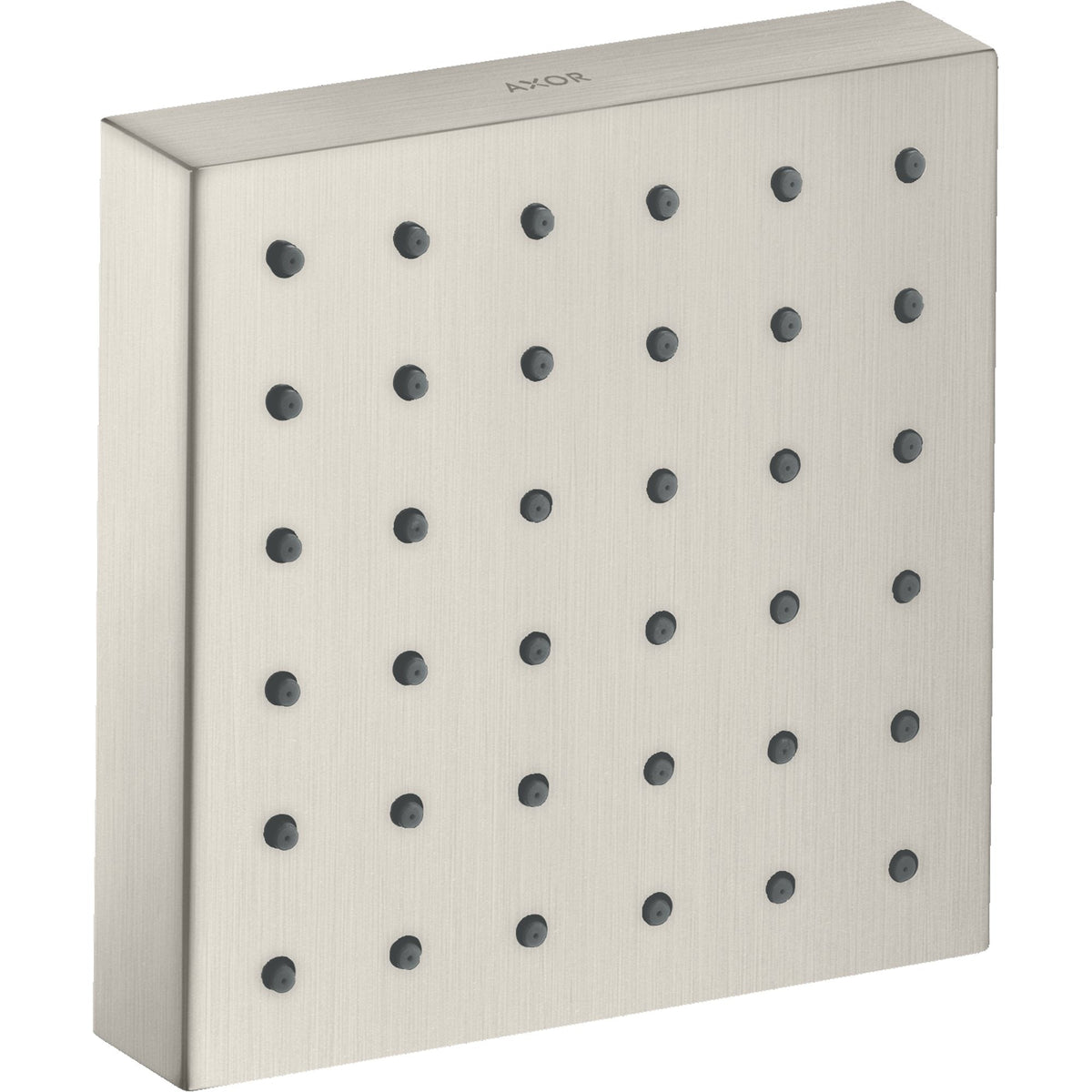 AXOR-ShowerSolutions-Shower-module-120-120-for-concealed-installation-square-Stainless-Steel-Optic-28491800