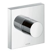 AXOR ShowerSolutions Shut off diverter valve Trio Quattro 120 120 for concealed installation Chrome 10932000