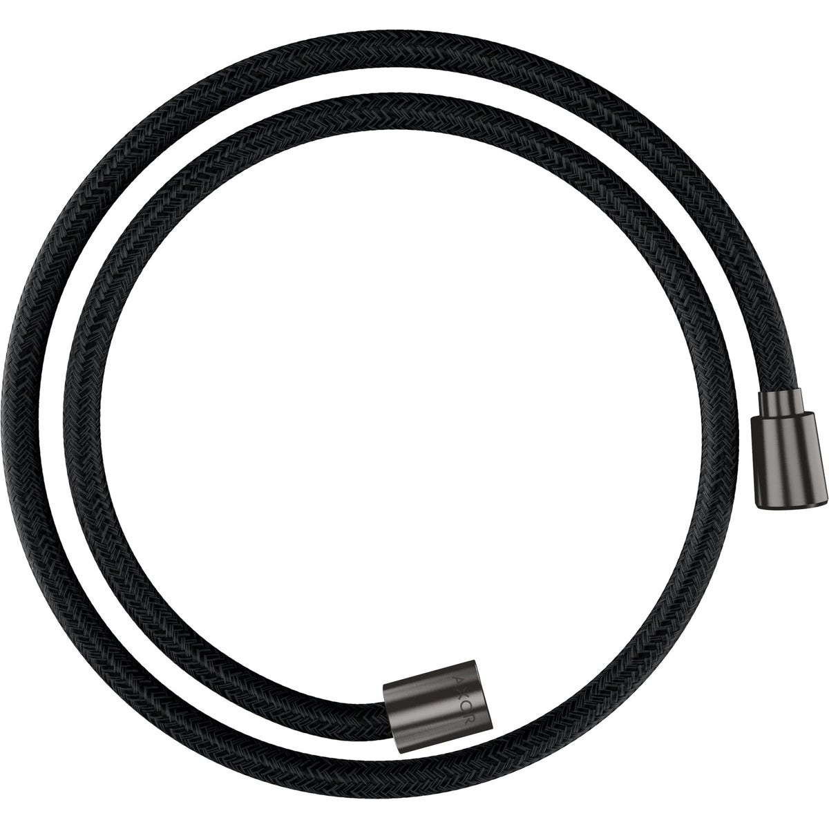 AXOR-ShowerSolutions-Textile-shower-hose-1-25-m-with-conical-and-cylindrical-nut-Brushed-Black-Chrome-28227340