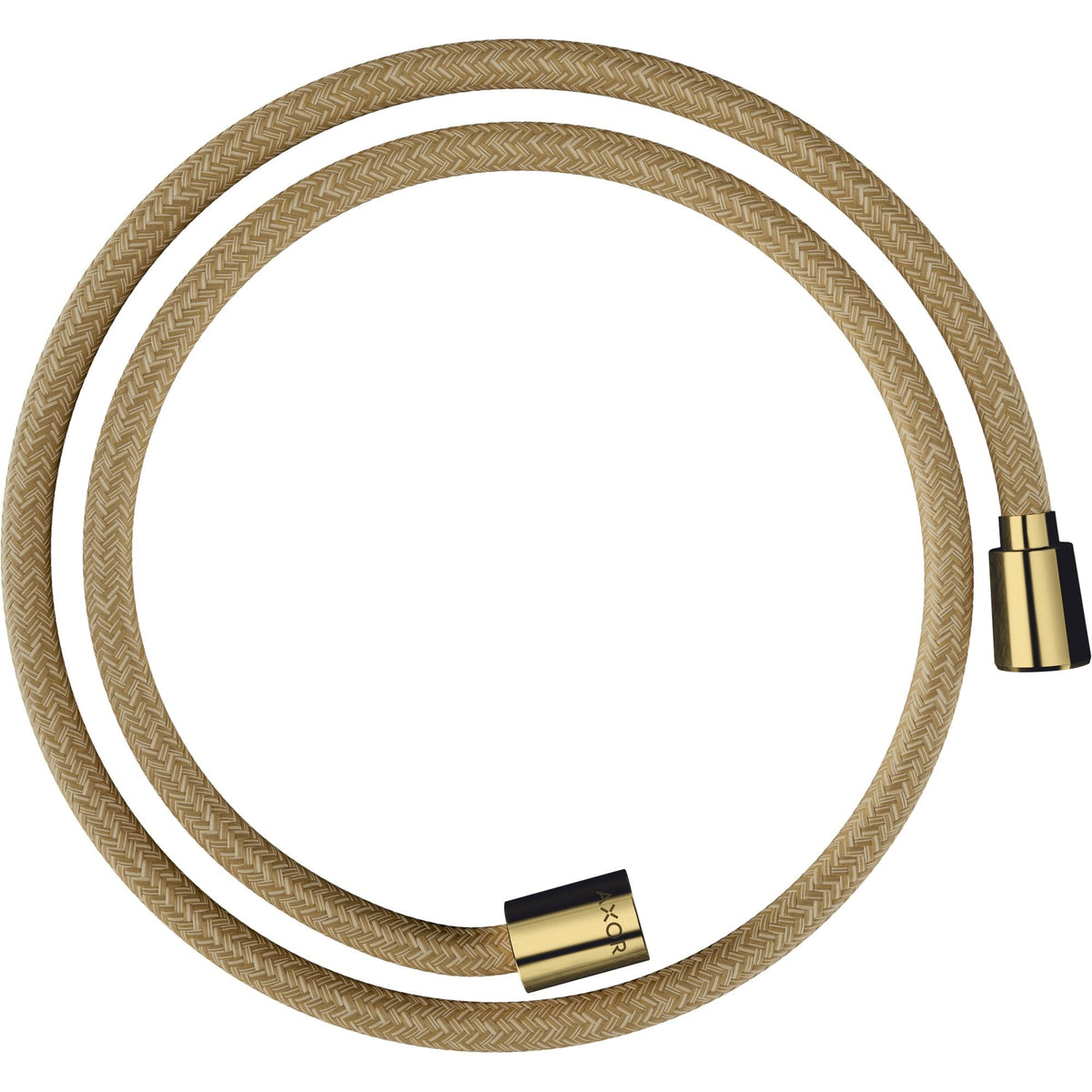 AXOR-ShowerSolutions-Textile-shower-hose-1-25-m-with-conical-and-cylindrical-nut-Polished-Gold-Optic-28227990